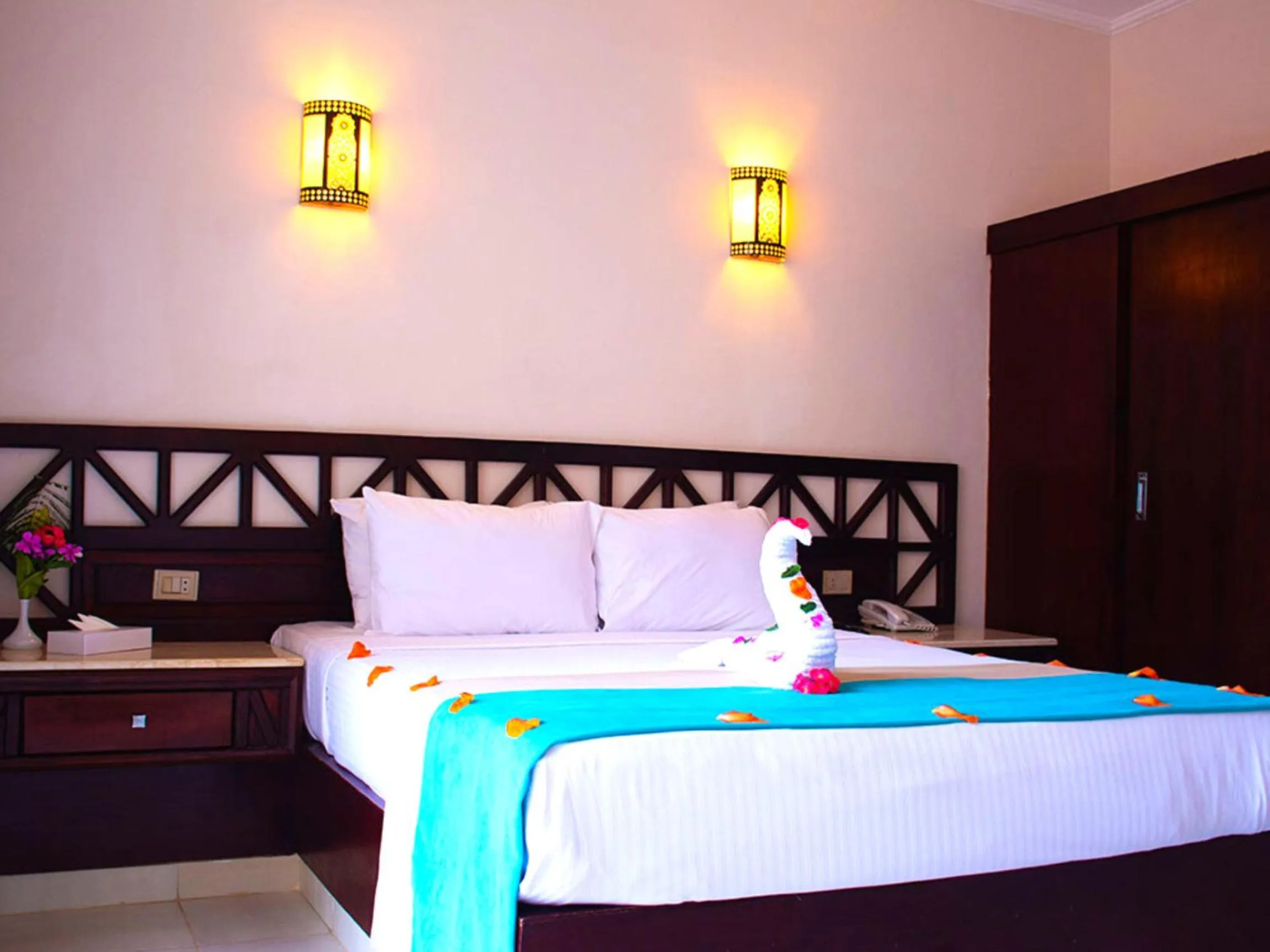 Bedroom in Utopia Beach Club