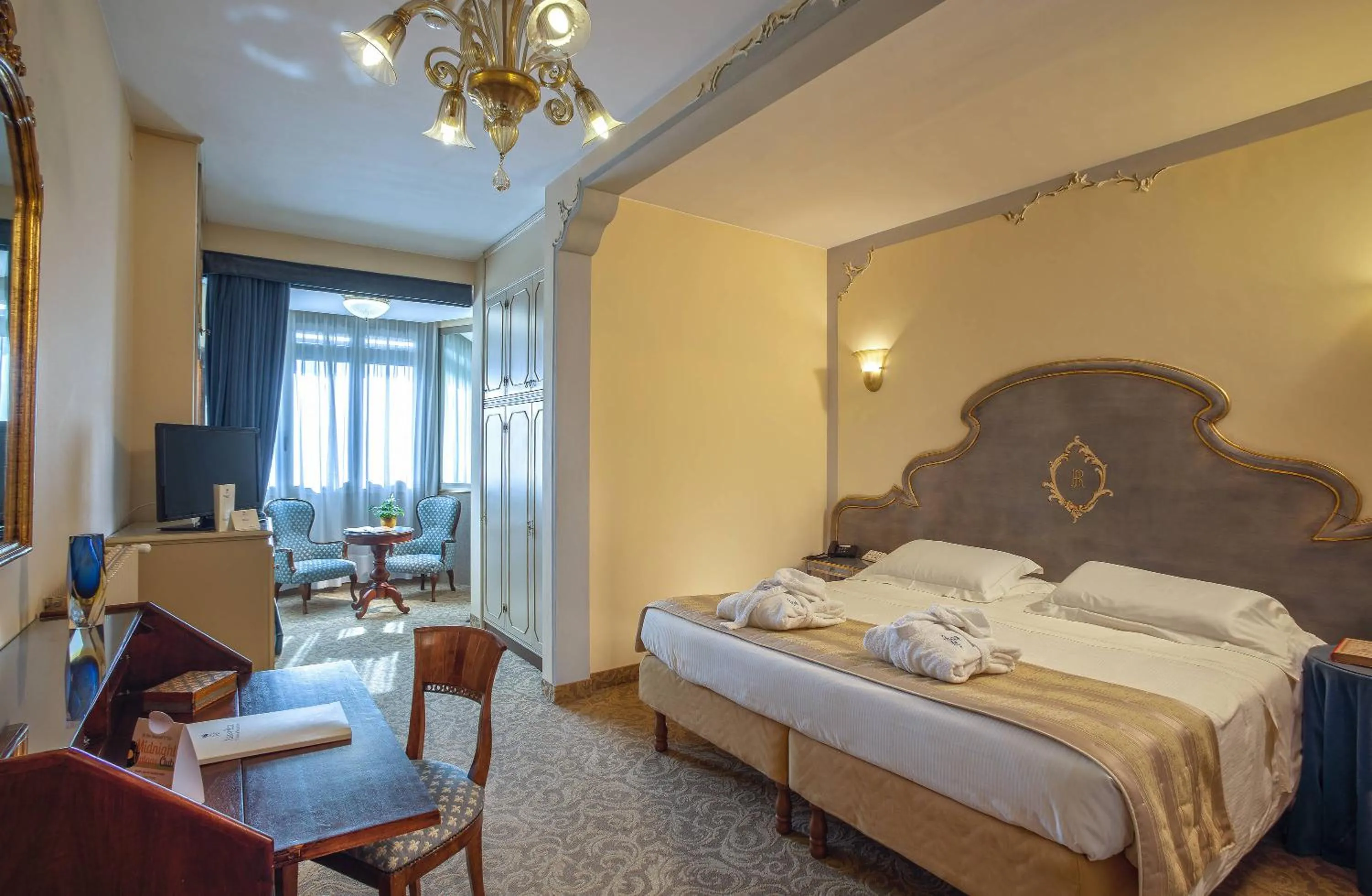 Photo of the whole room, Bed in Abano Ritz Hotel Terme