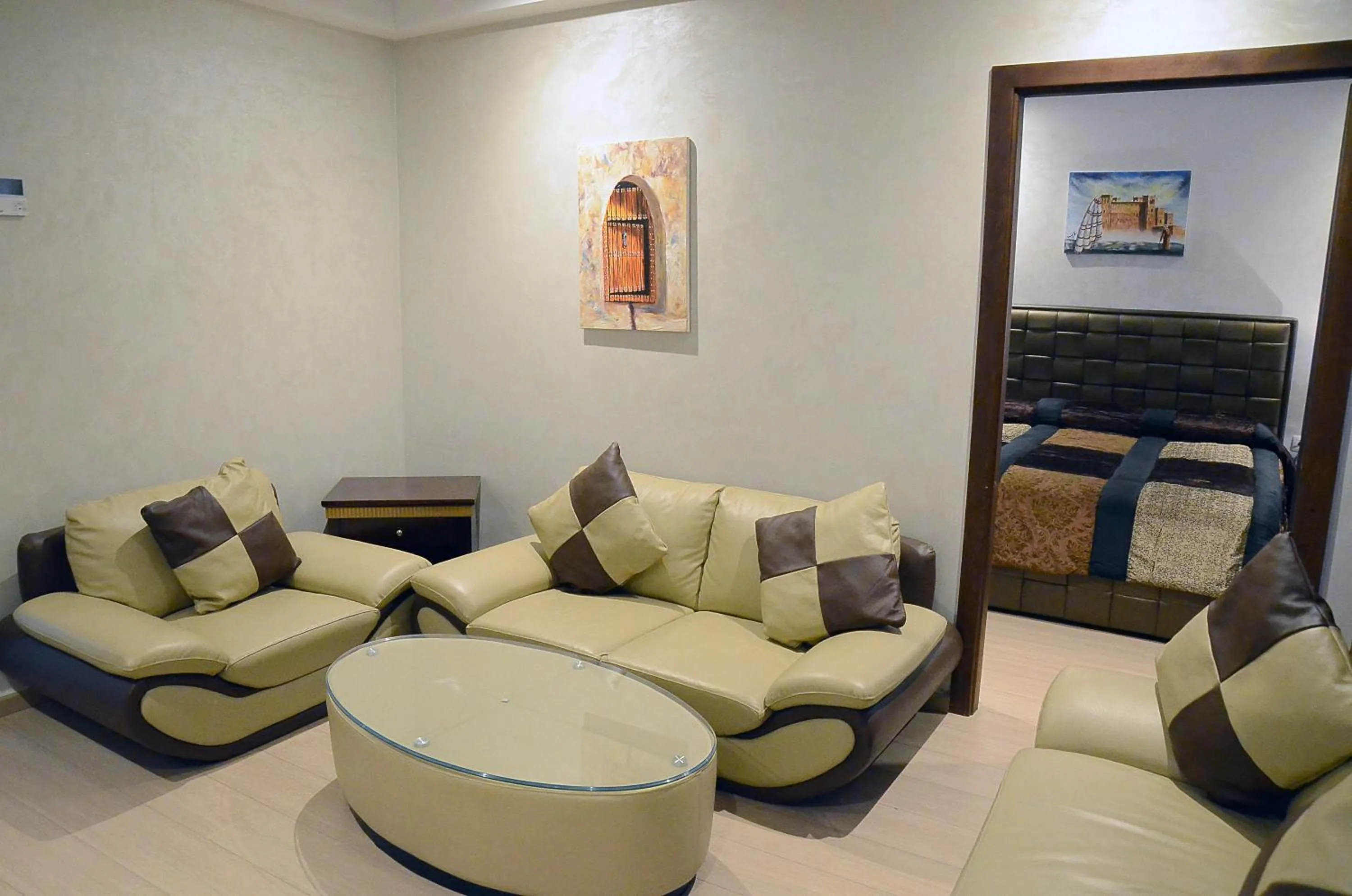 Living room in Hotel Chams