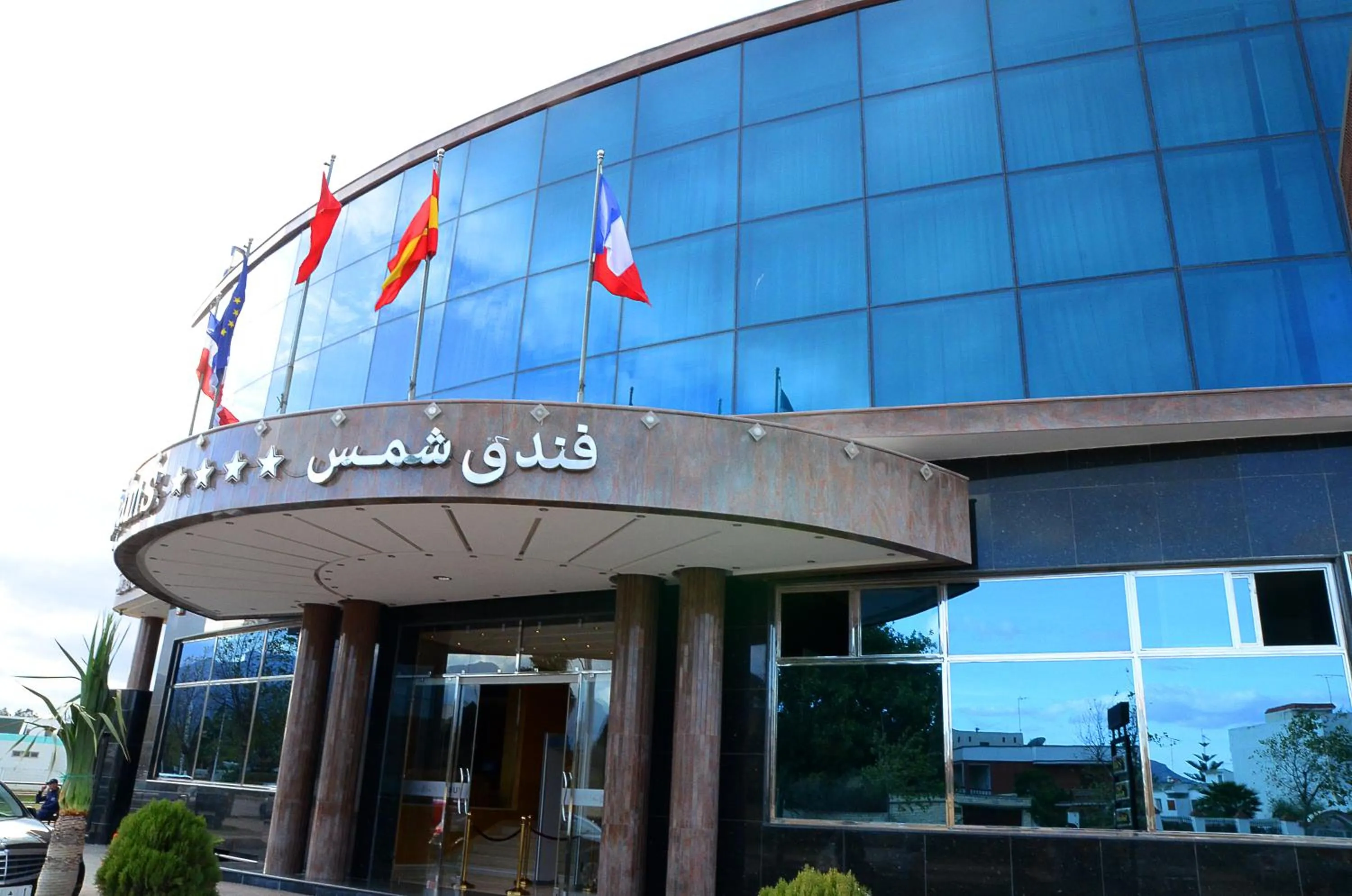 Facade/entrance in Hotel Chams