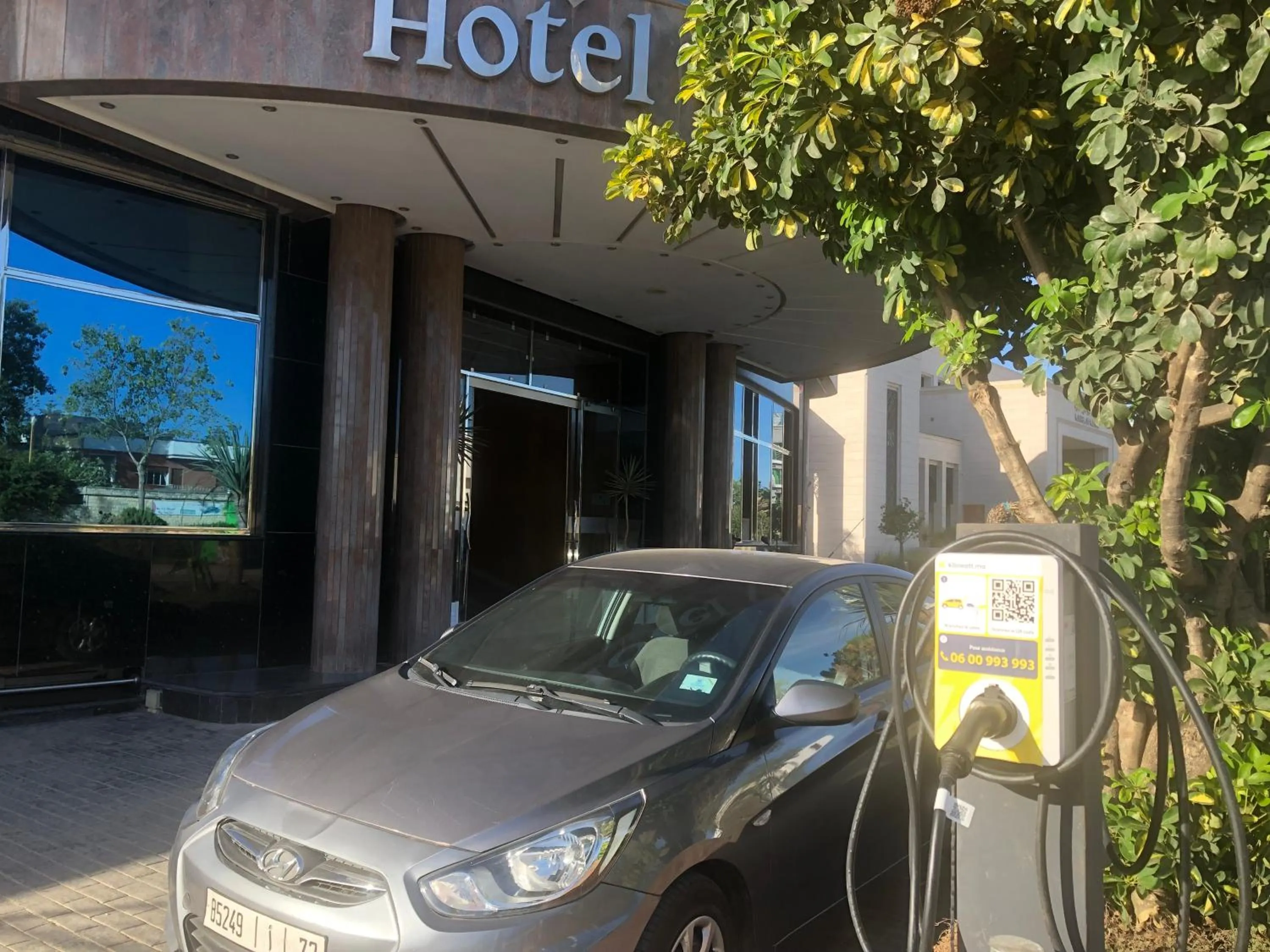 Facade/entrance in Hotel Chams