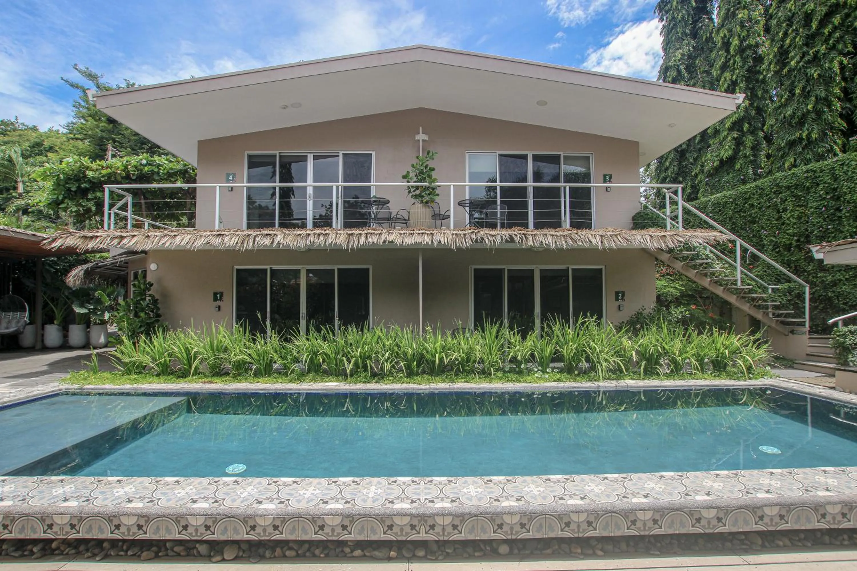 Pool view in Tamarindo Bay Boutique Hotel, Apartments & Suites