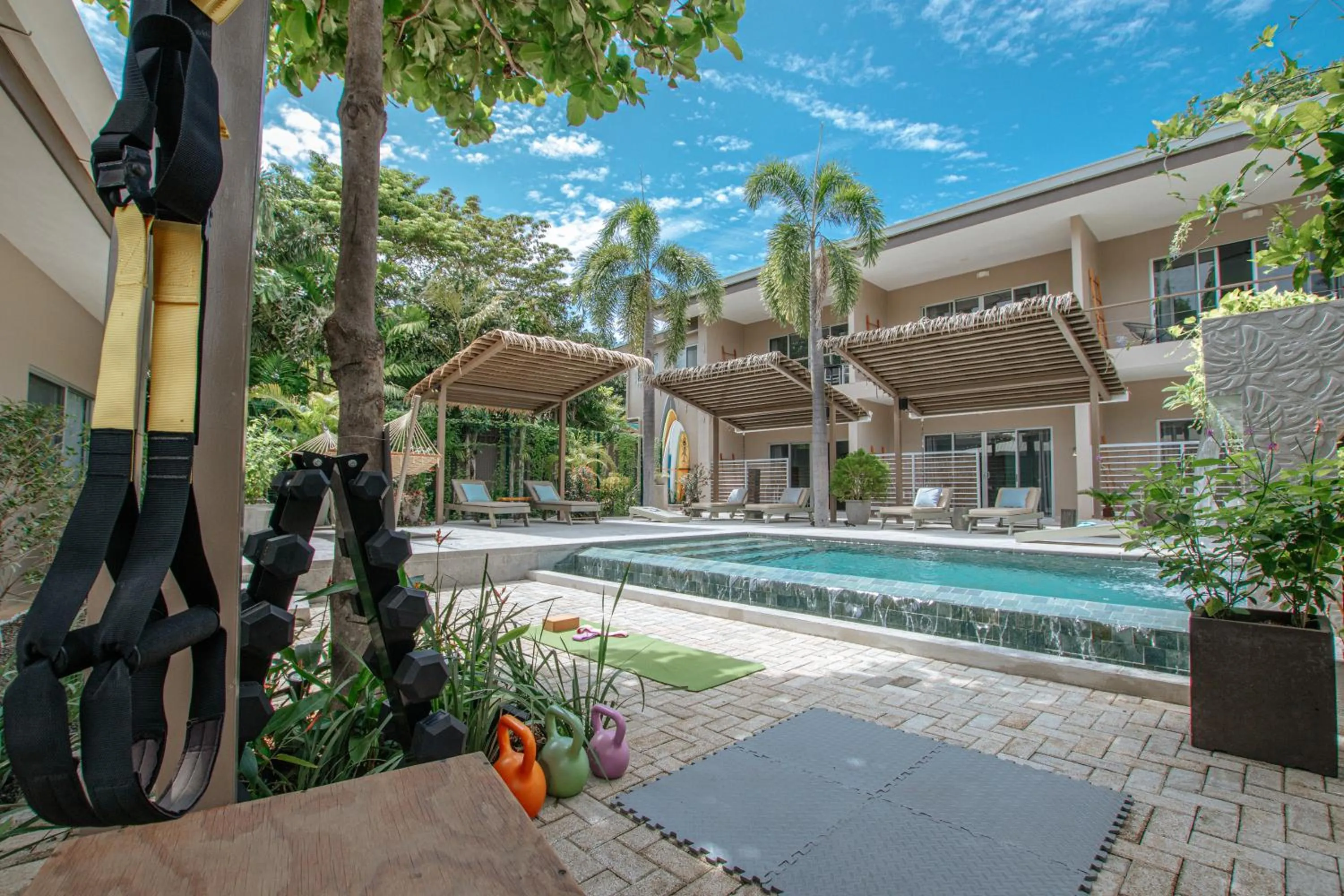 Fitness centre/facilities in Tamarindo Bay Boutique Hotel, Apartments & Suites