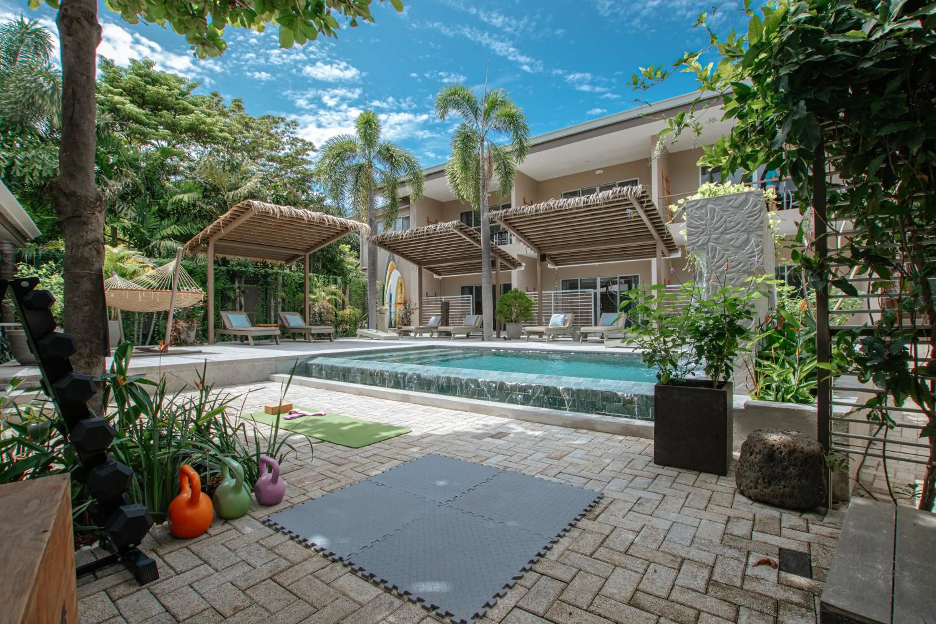 Fitness centre/facilities in Tamarindo Bay Boutique Hotel, Apartments & Suites