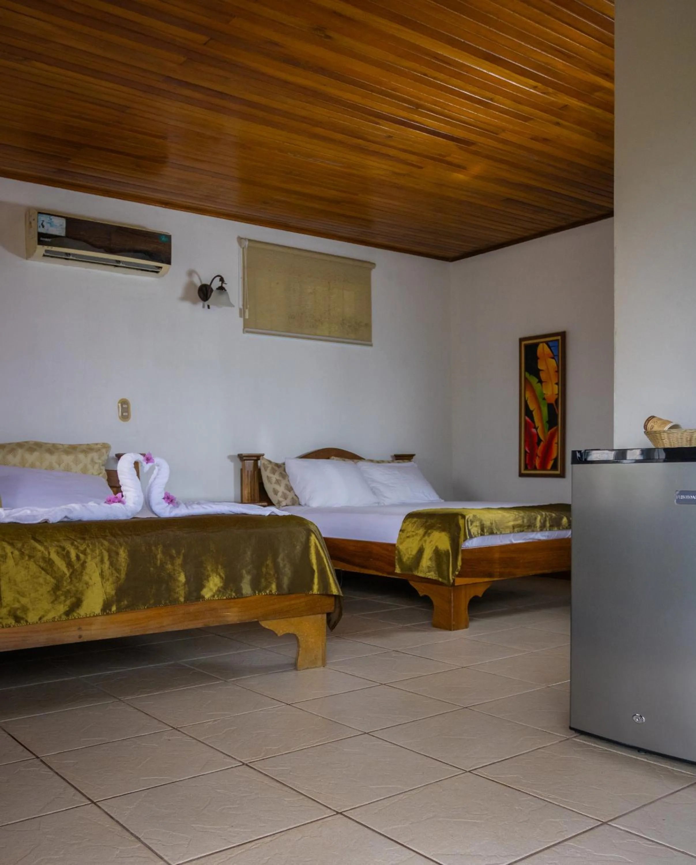 Bed in Miradas Arenal Hotel & Hotsprings
