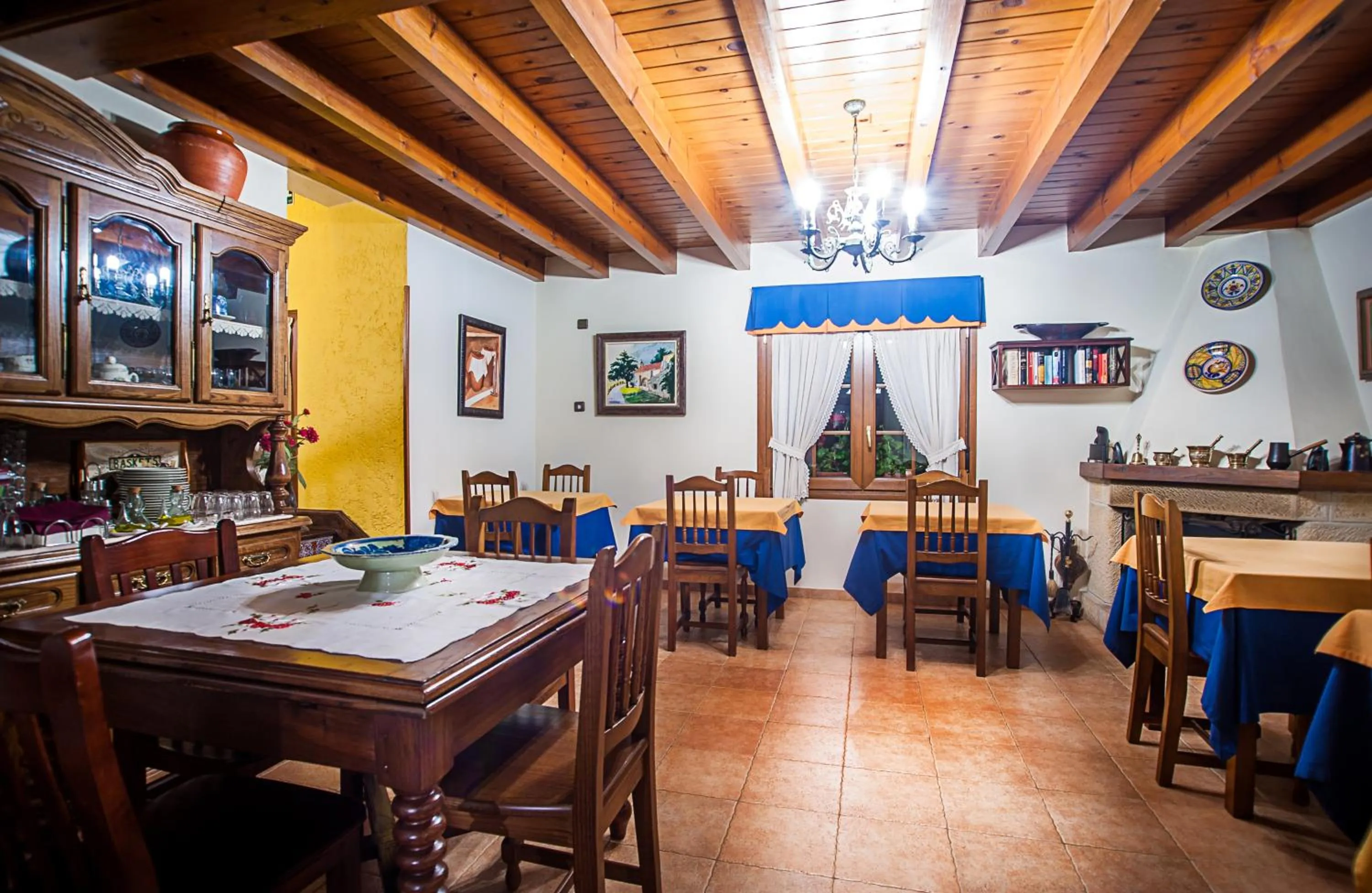 Dining area in Casa de Aldea Riosol