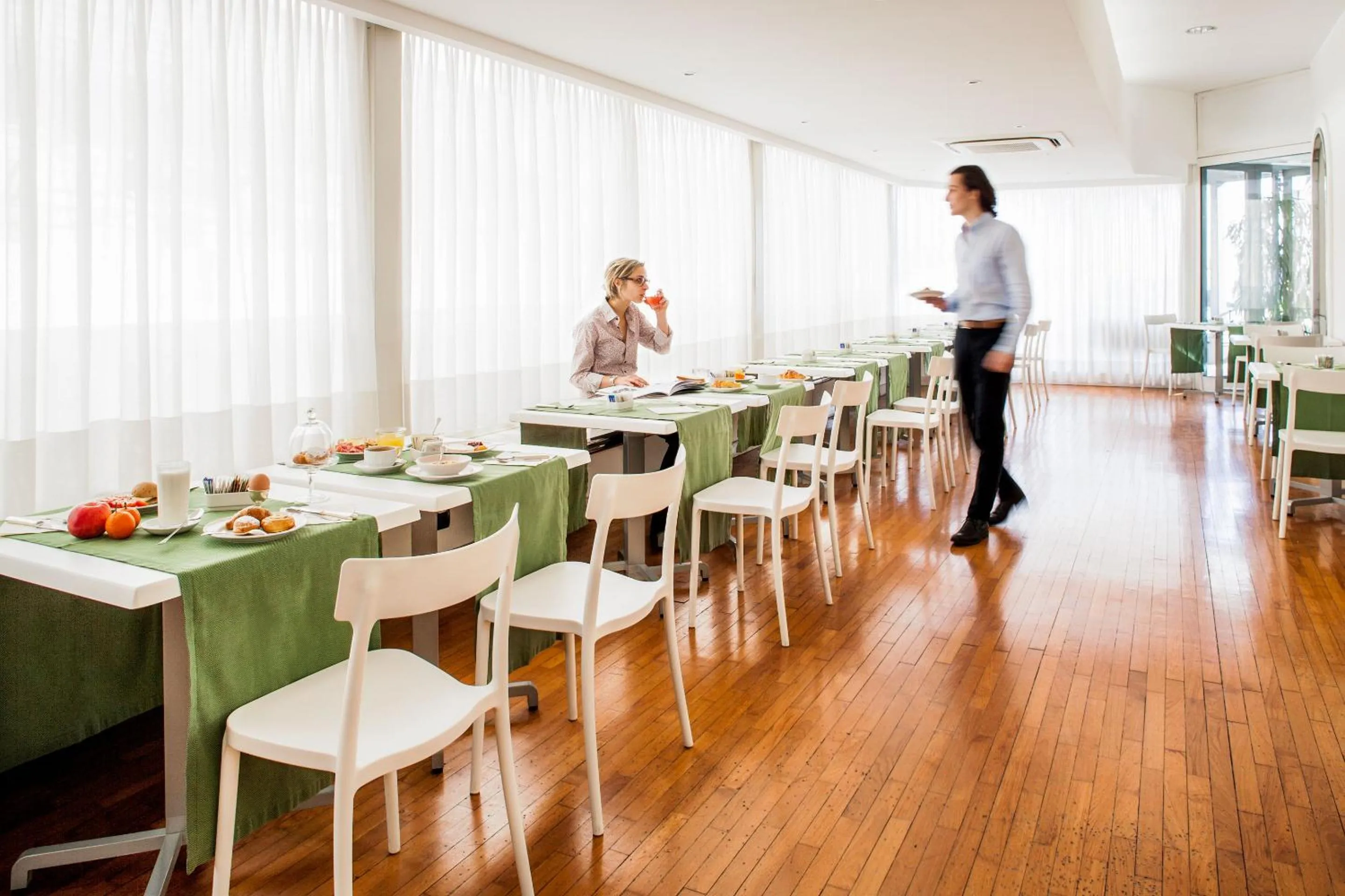 People in Hotel Riviera