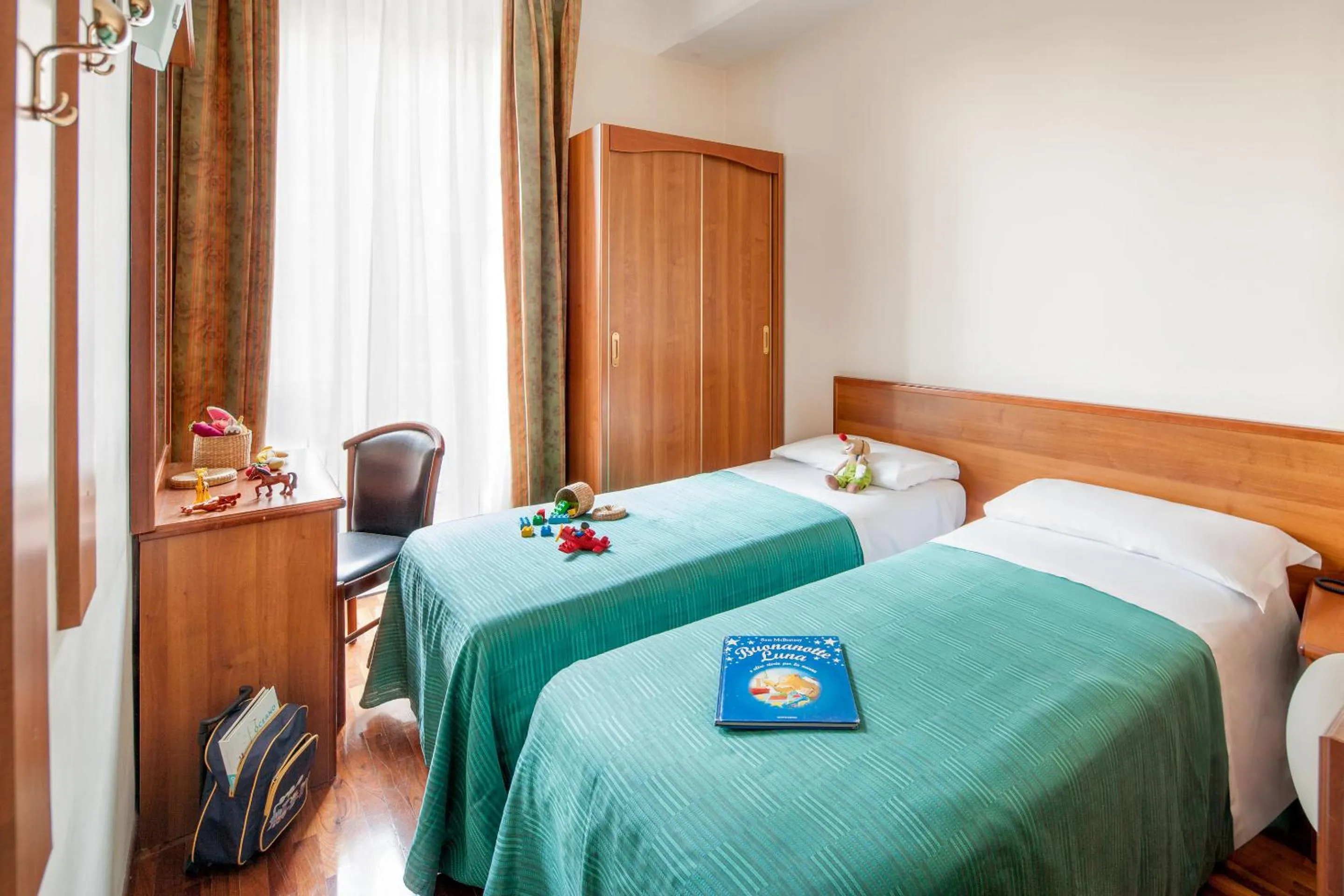 Bed in Hotel Riviera