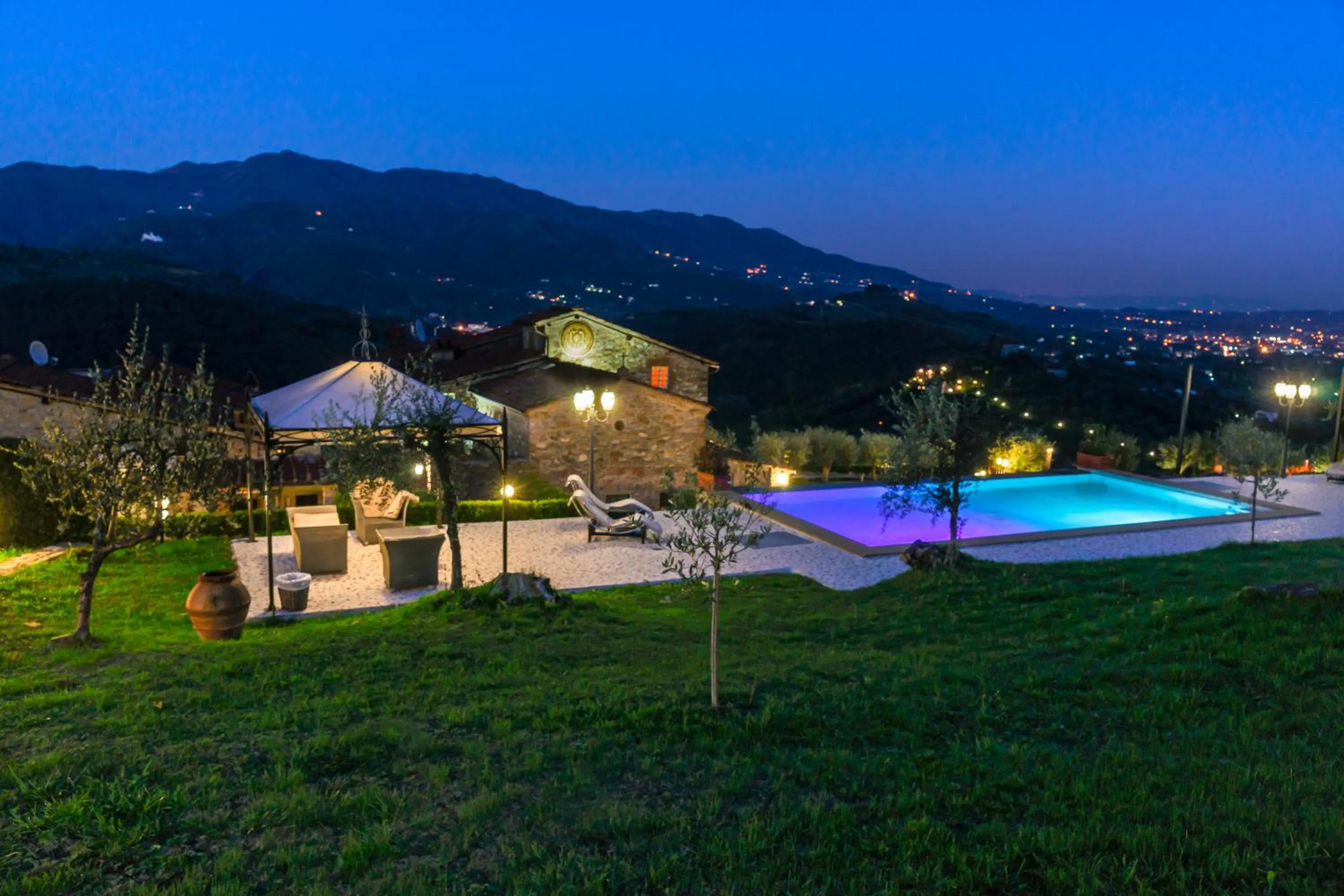 Garden in Hotel Villa Volpi