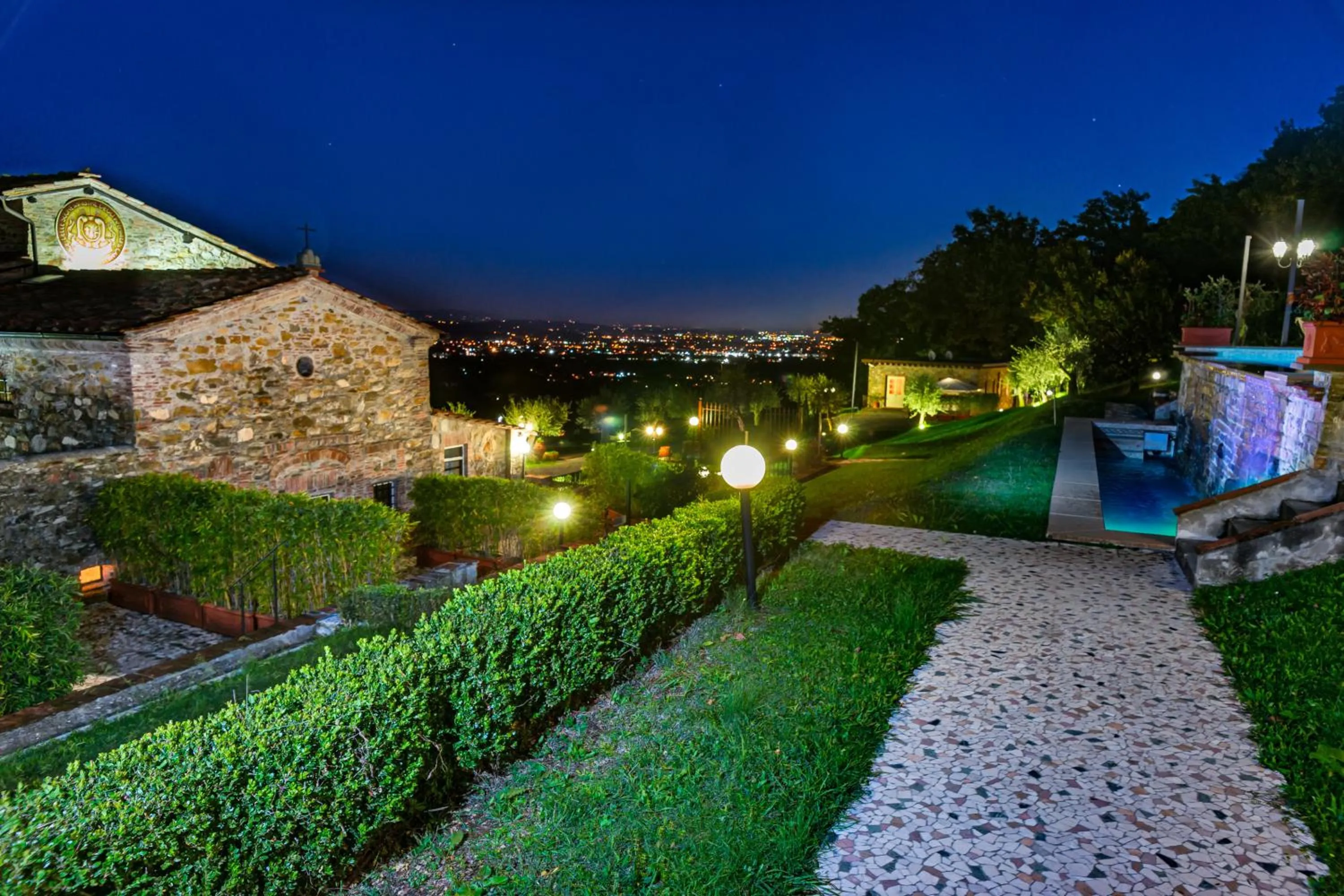 Natural landscape in Hotel Villa Volpi