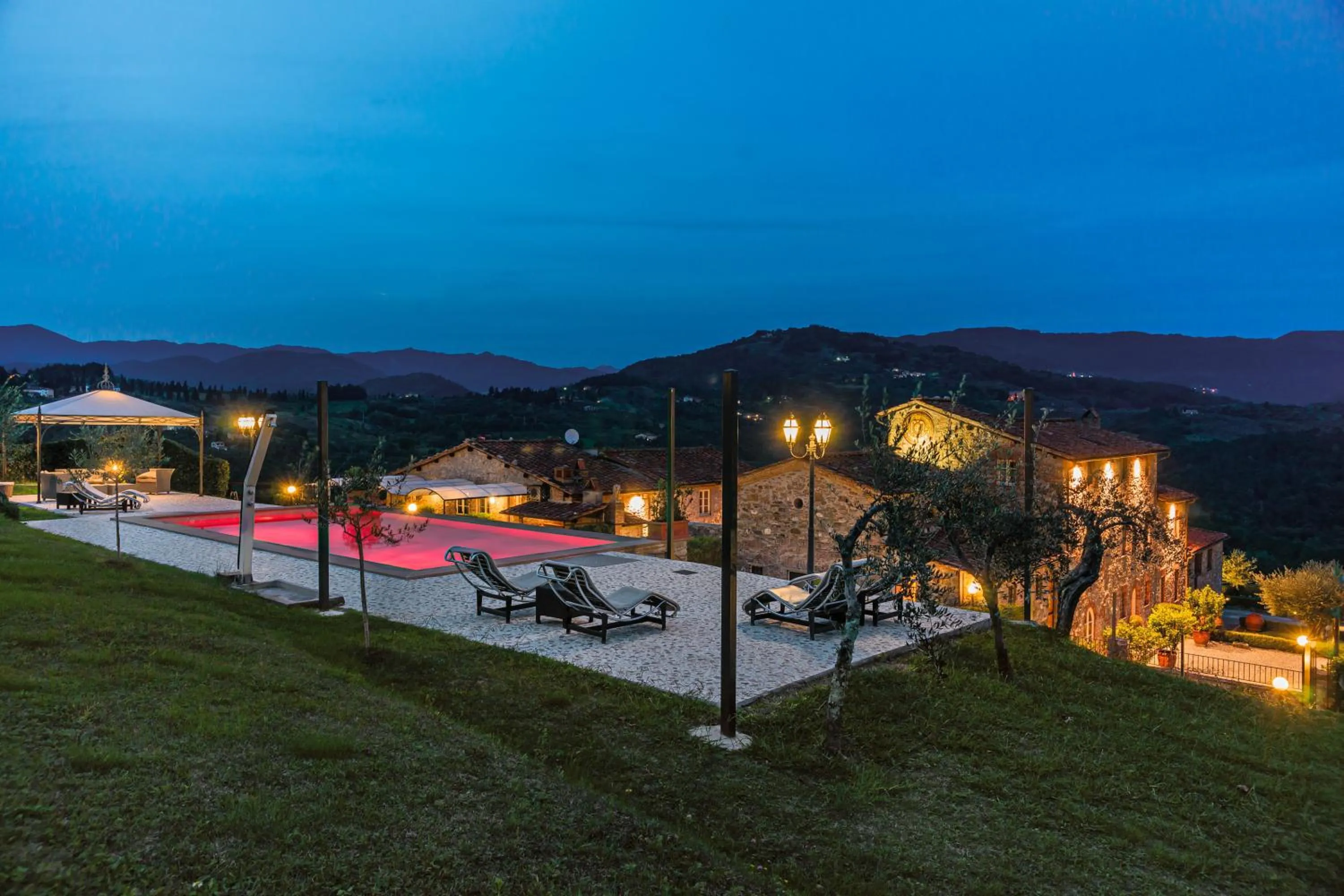 Natural landscape in Hotel Villa Volpi
