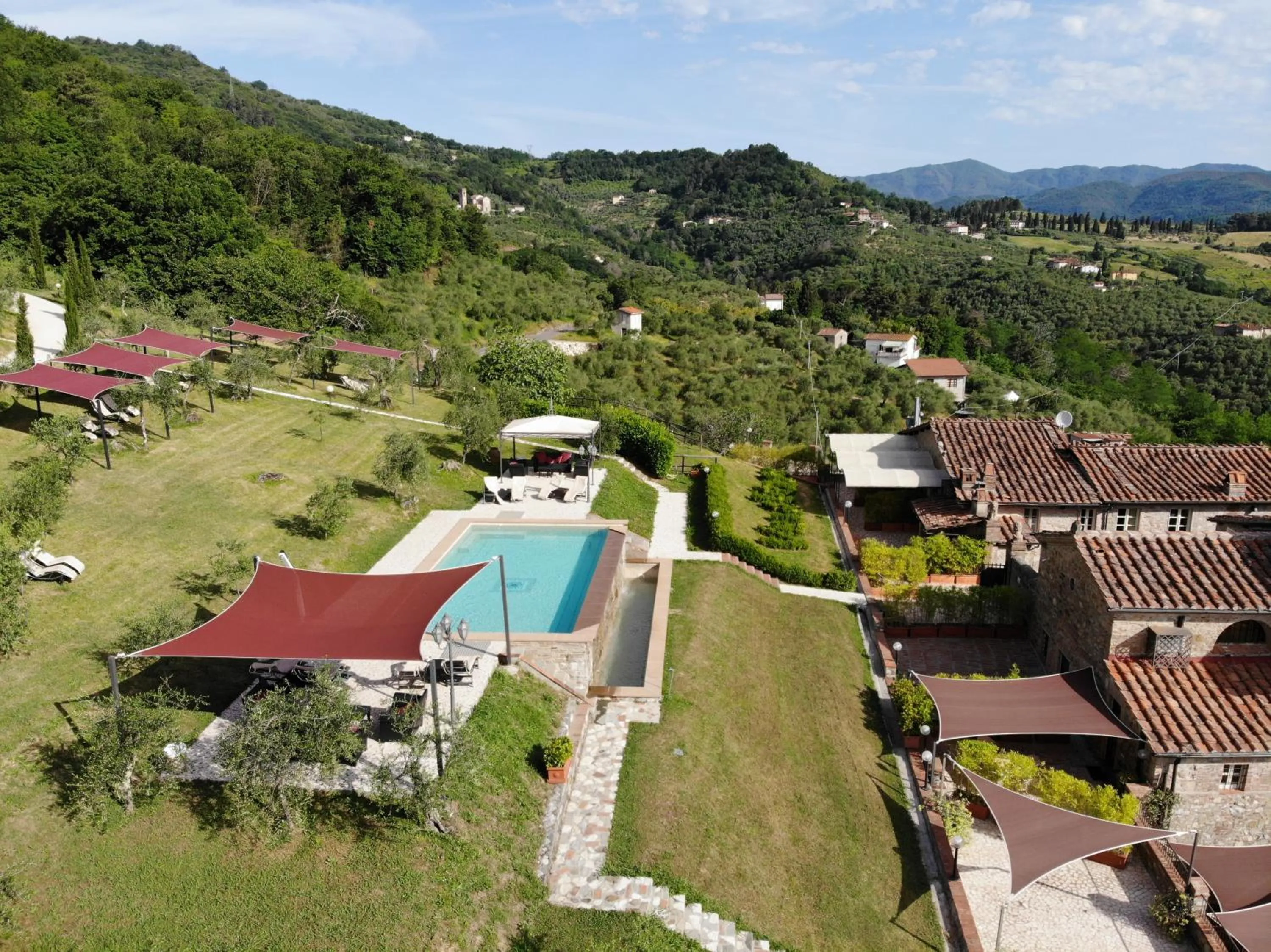 Natural landscape in Hotel Villa Volpi