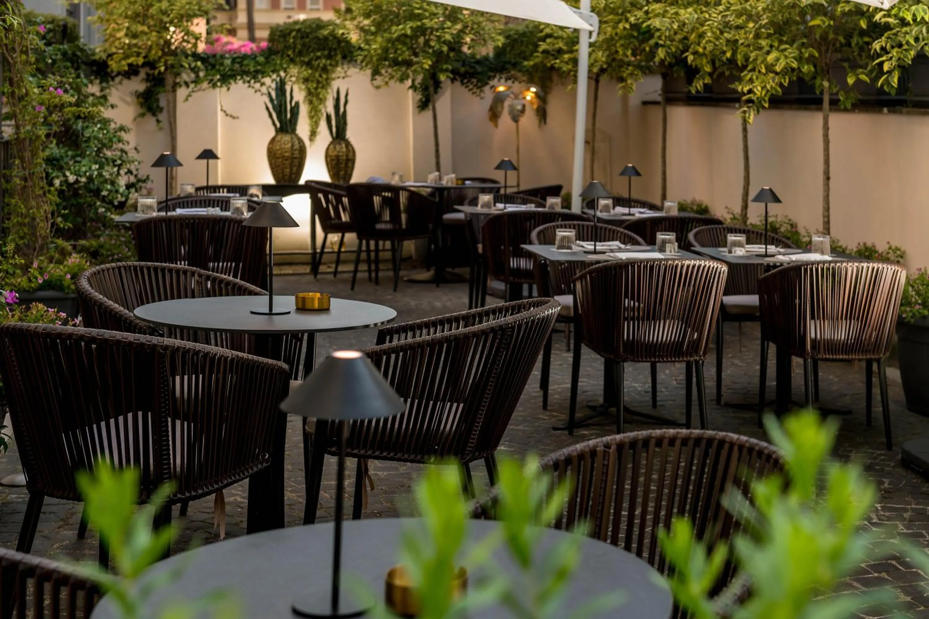 Garden in Hotel La Ville Rome