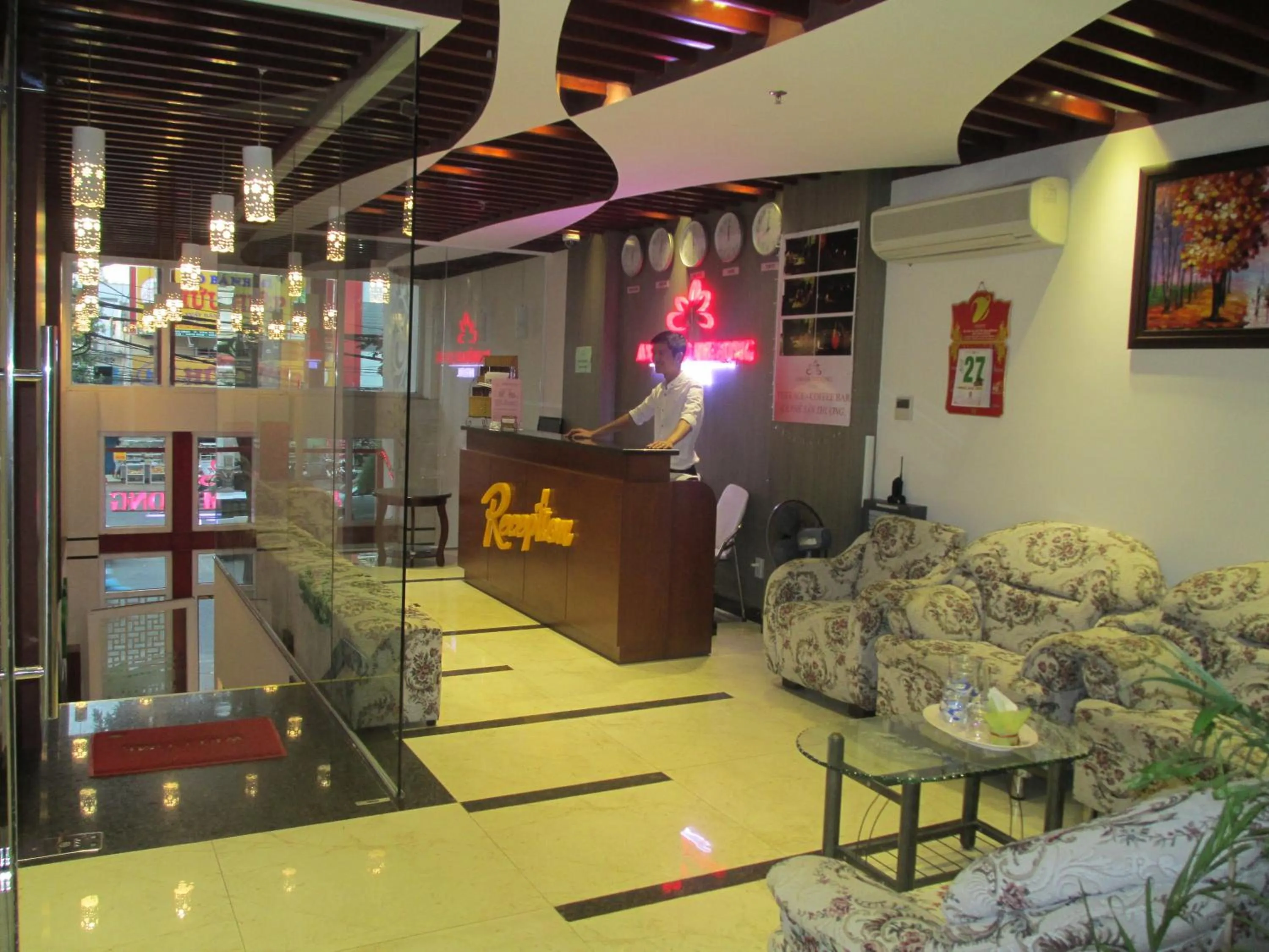 Lobby or reception in Anh Dao Mekong Hotel