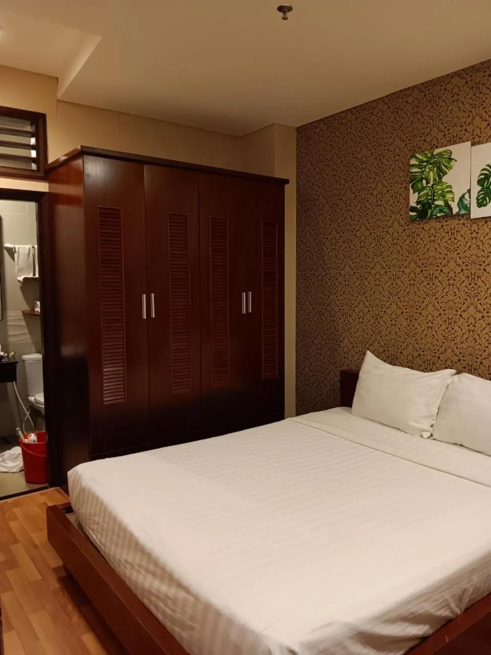 Bed in Anh Dao Mekong Hotel