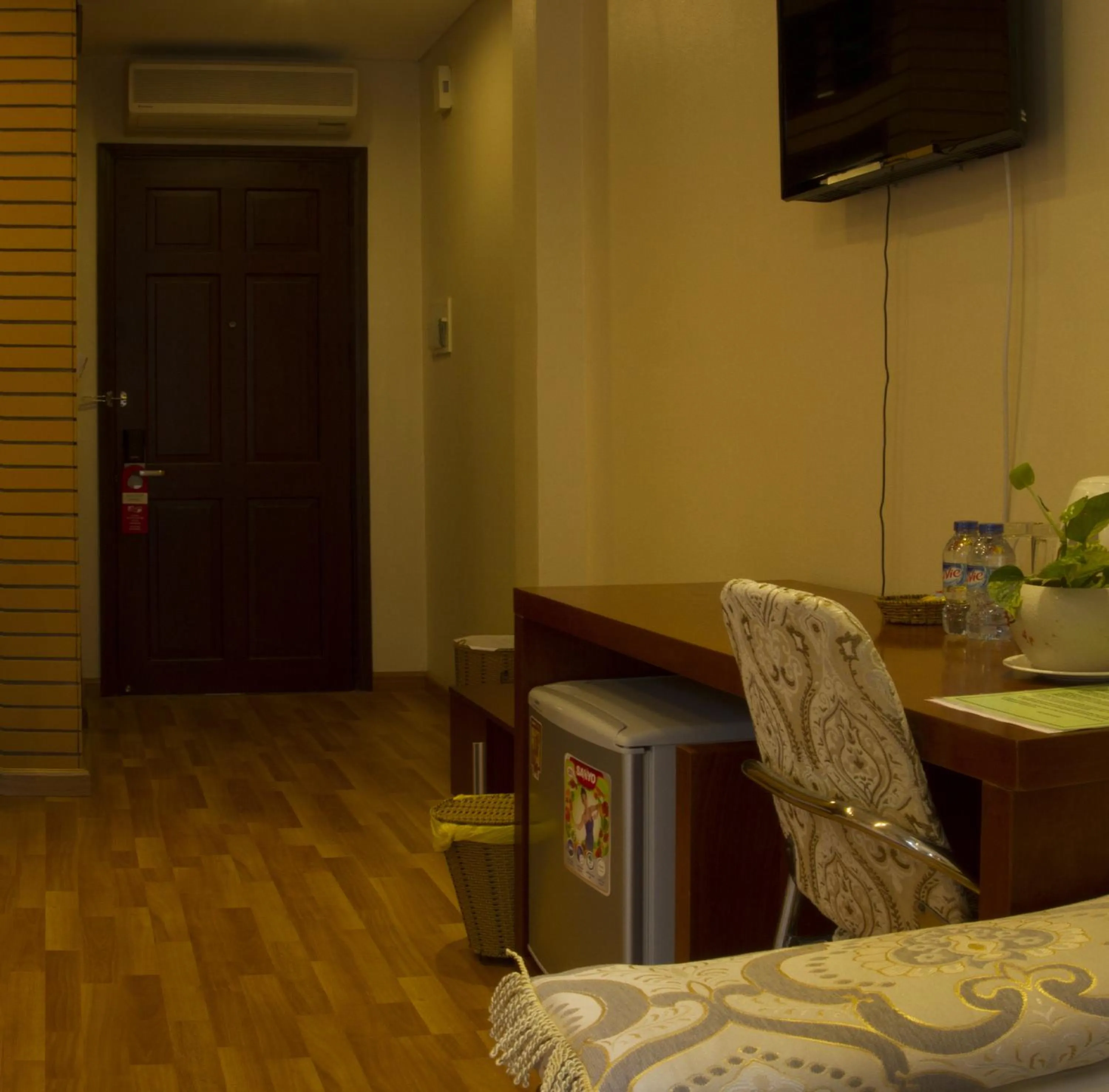 Decorative detail, Bed in Anh Dao Mekong Hotel