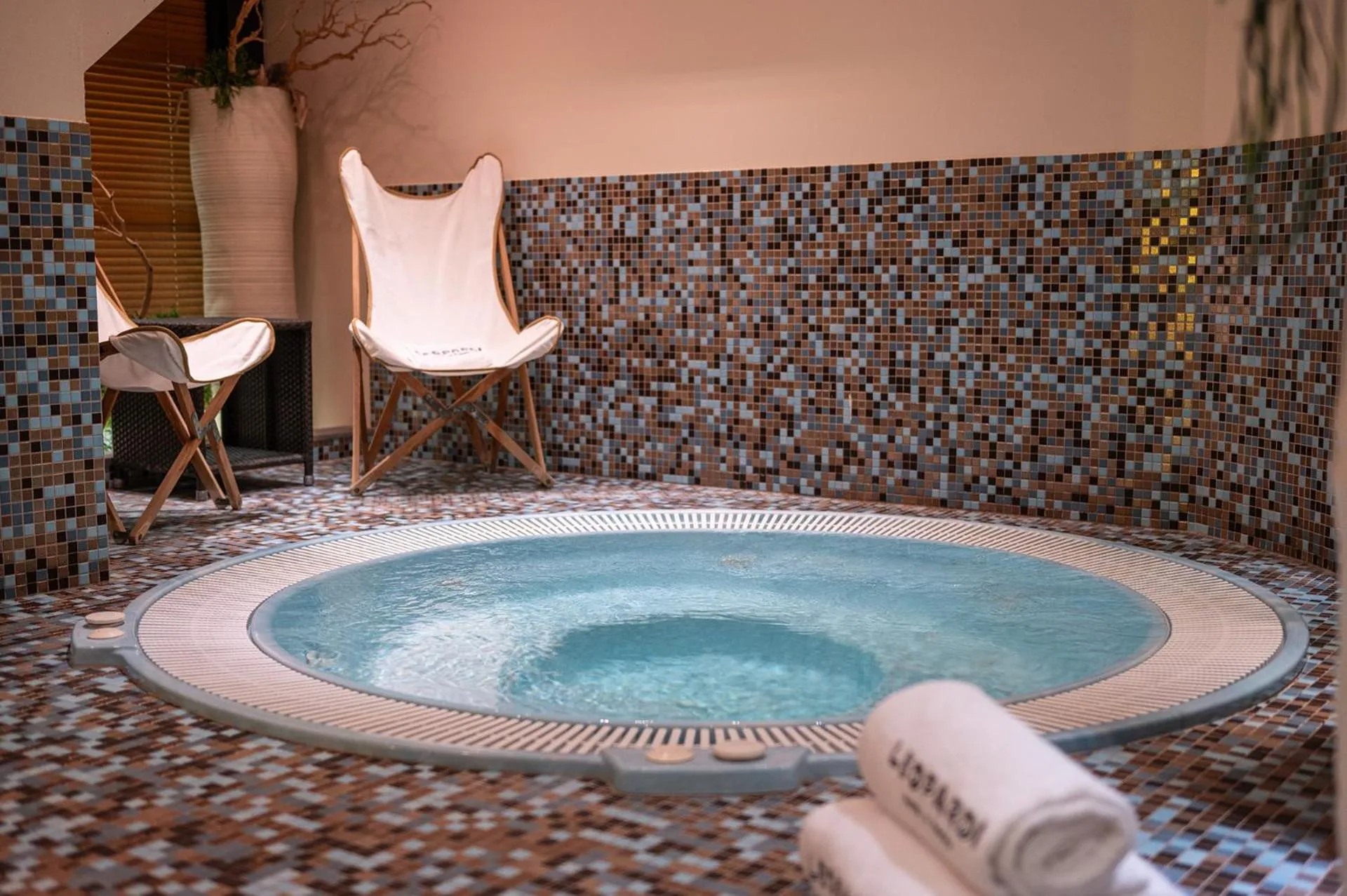 Spa and wellness centre/facilities in Hotel Leopardi