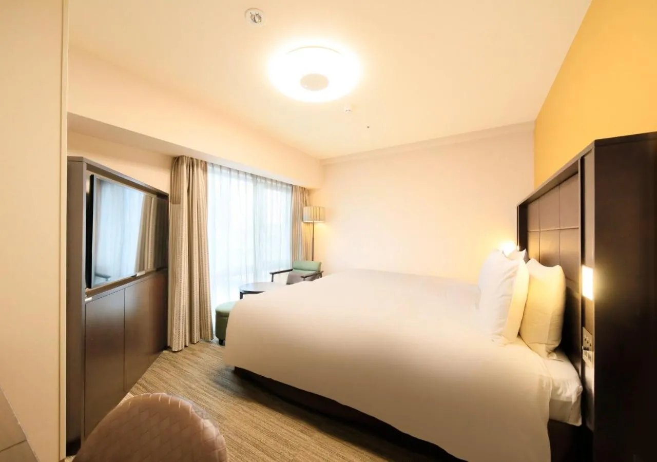 Bed in Richmond Hotel Namba Daikokucho