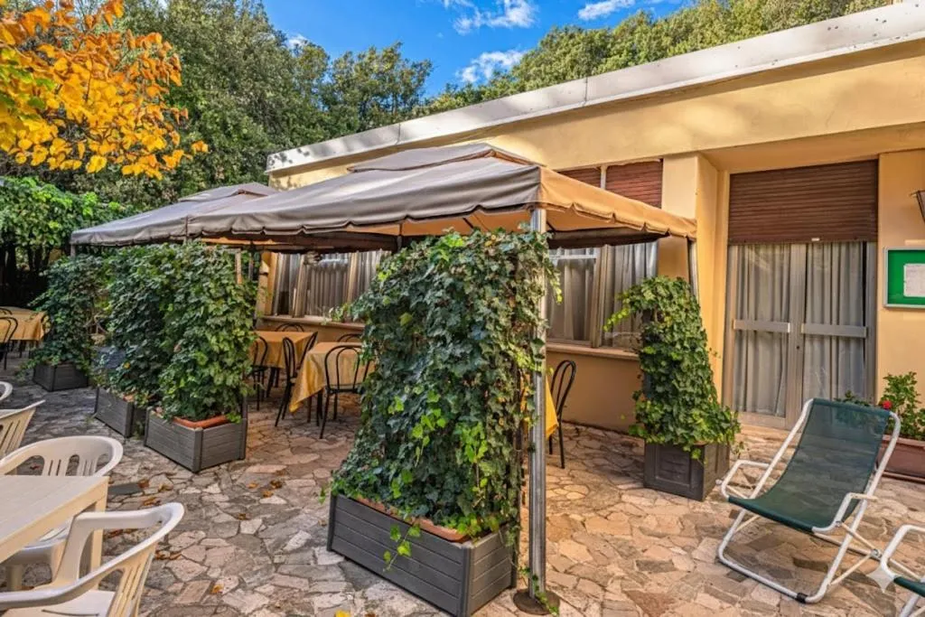 Garden view in Hotel Paradiso