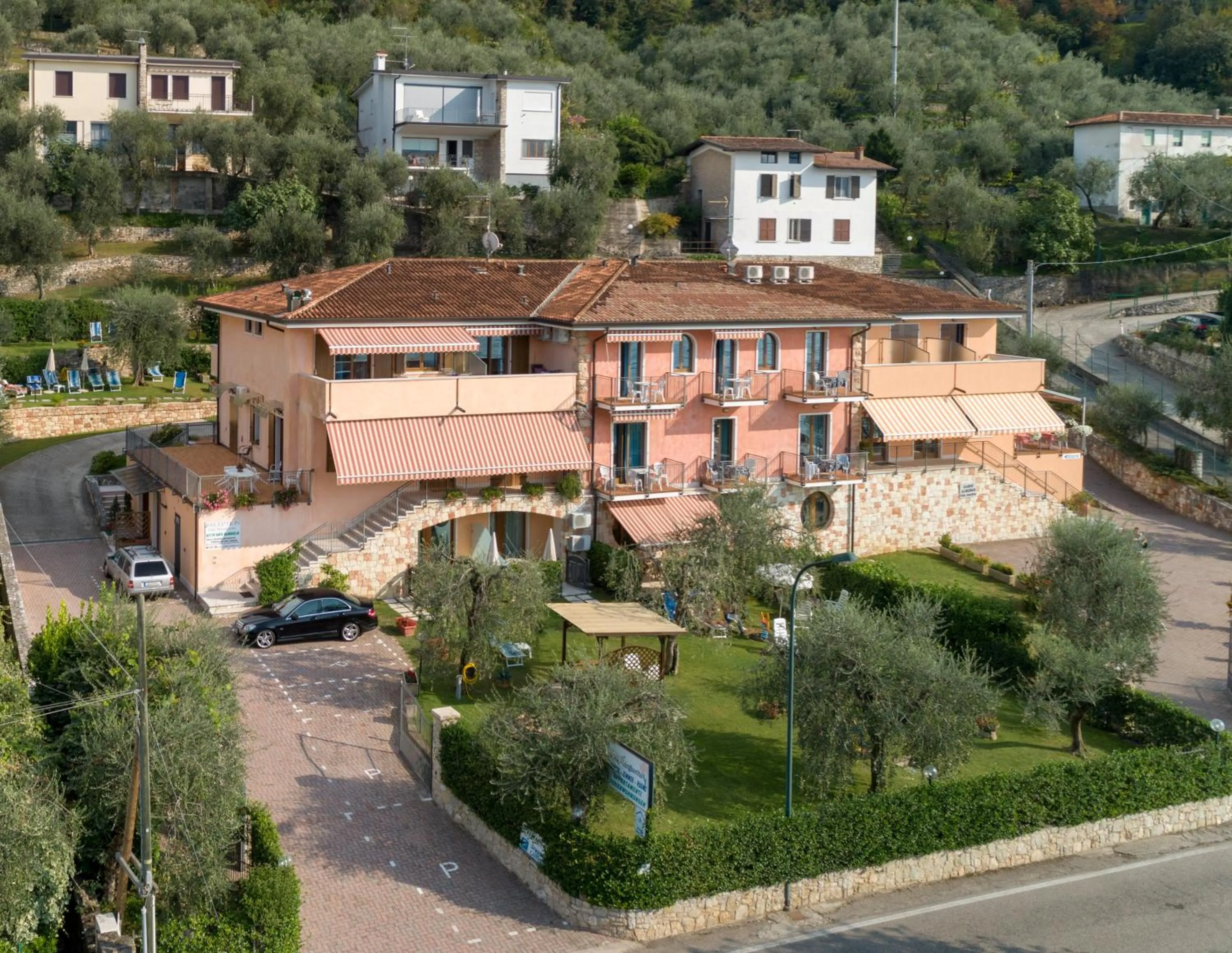 Bird's eye view in Residence Villa Margherita