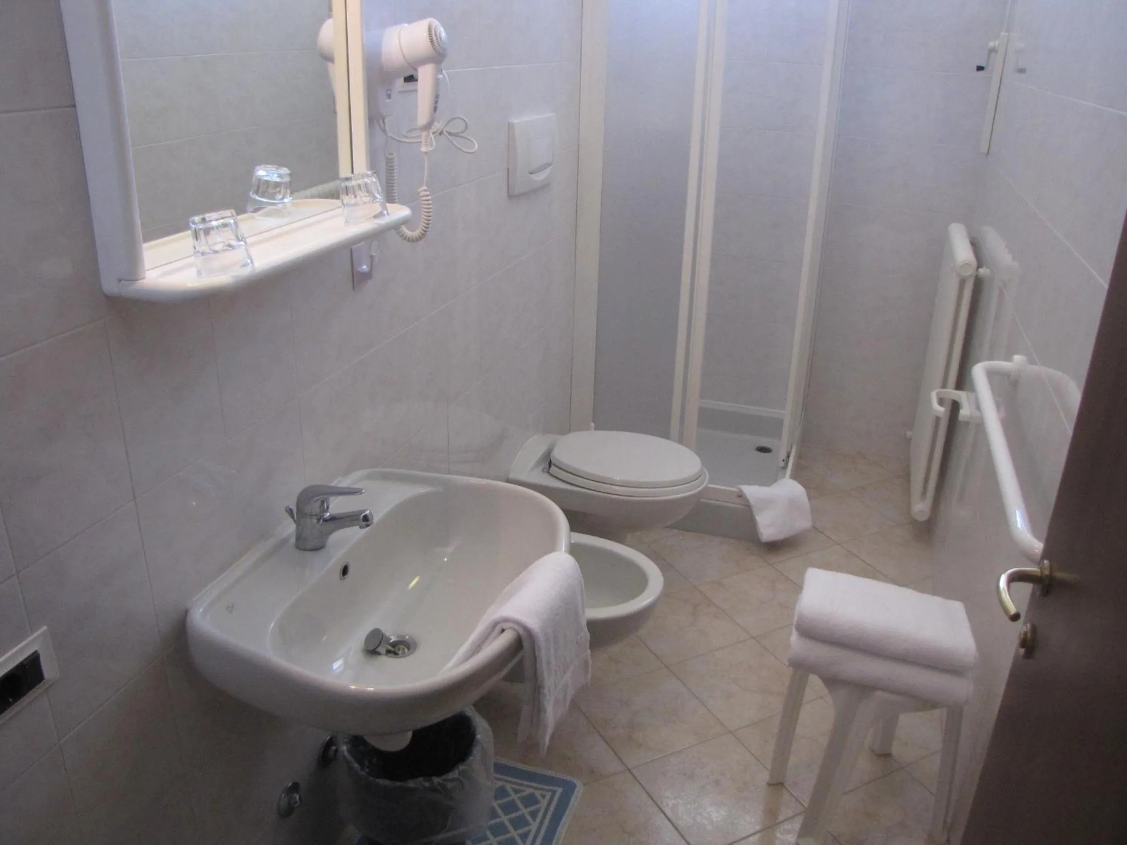 Bathroom in Residence Villa Margherita