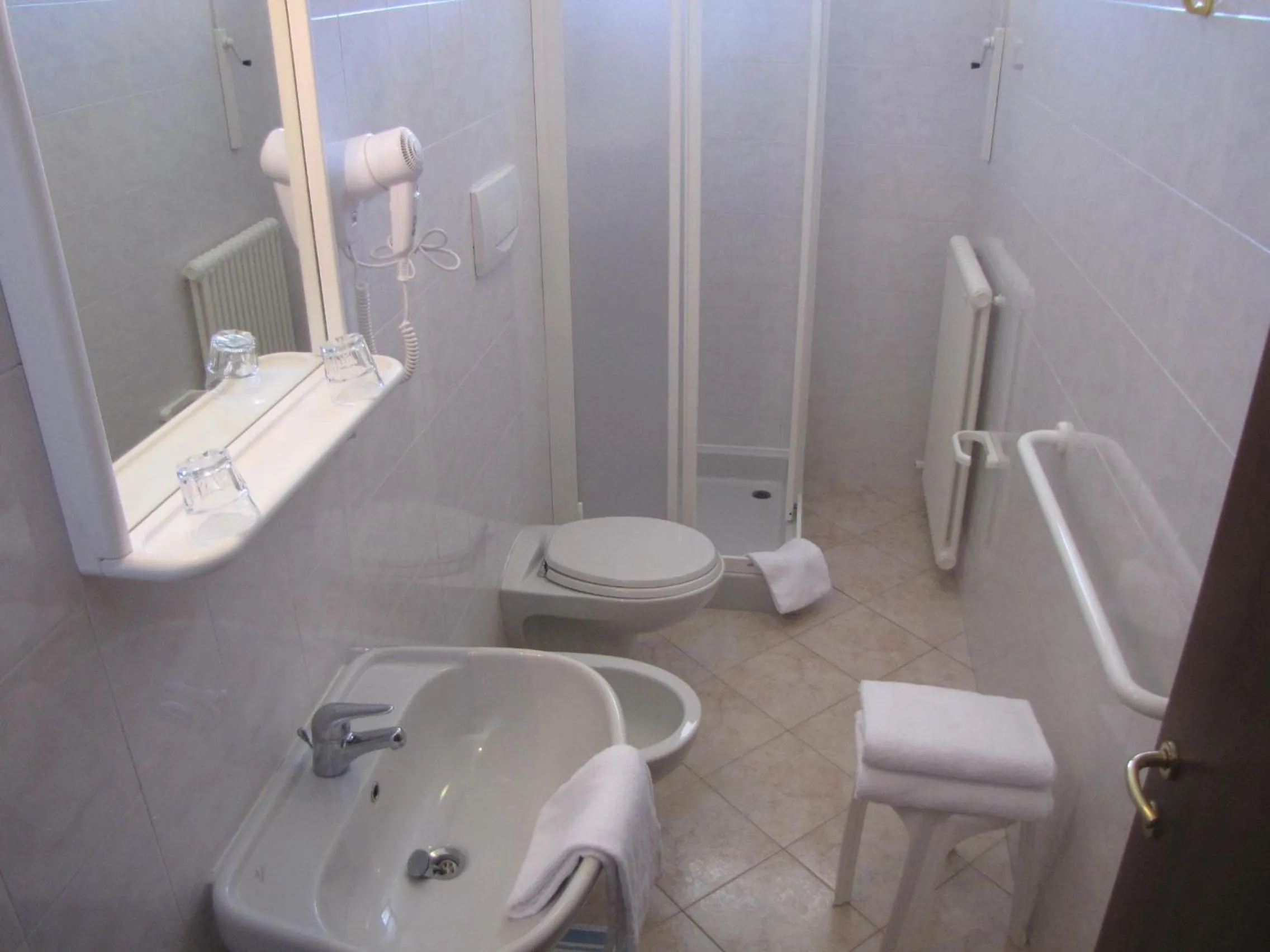 Bathroom in Residence Villa Margherita