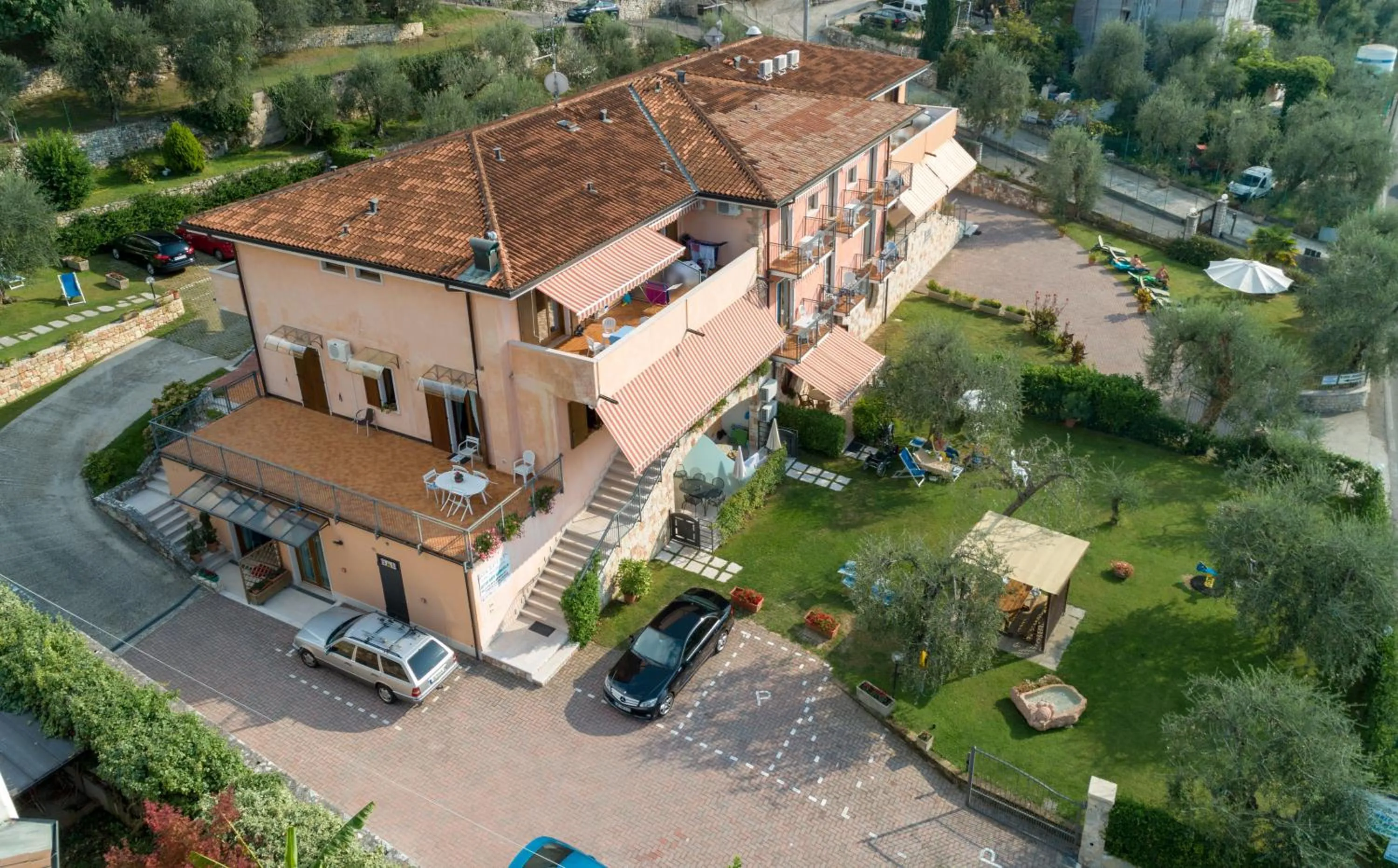 Bird's eye view in Residence Villa Margherita