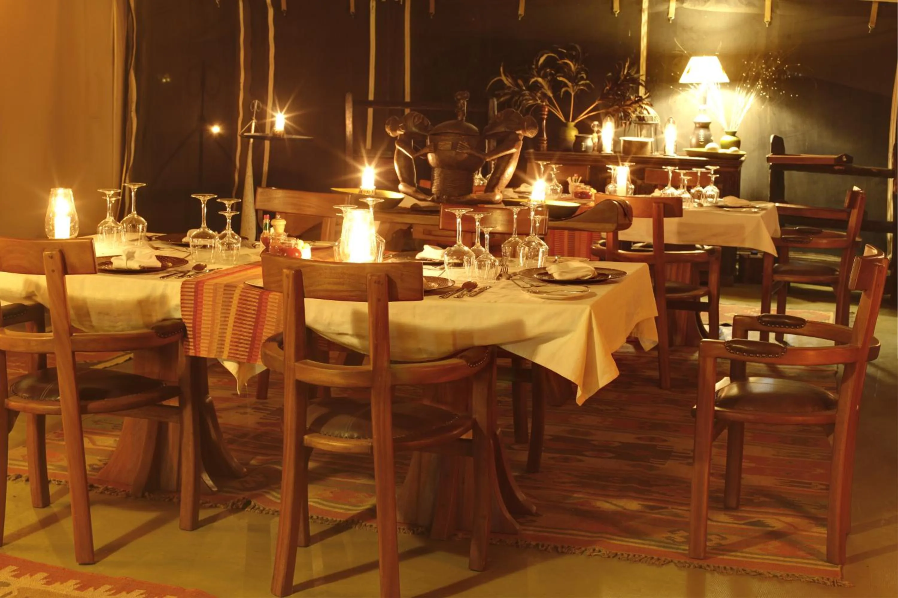 Restaurant/places to eat in Mara Ngenche Safari Camp - Maasai Mara National Reserve