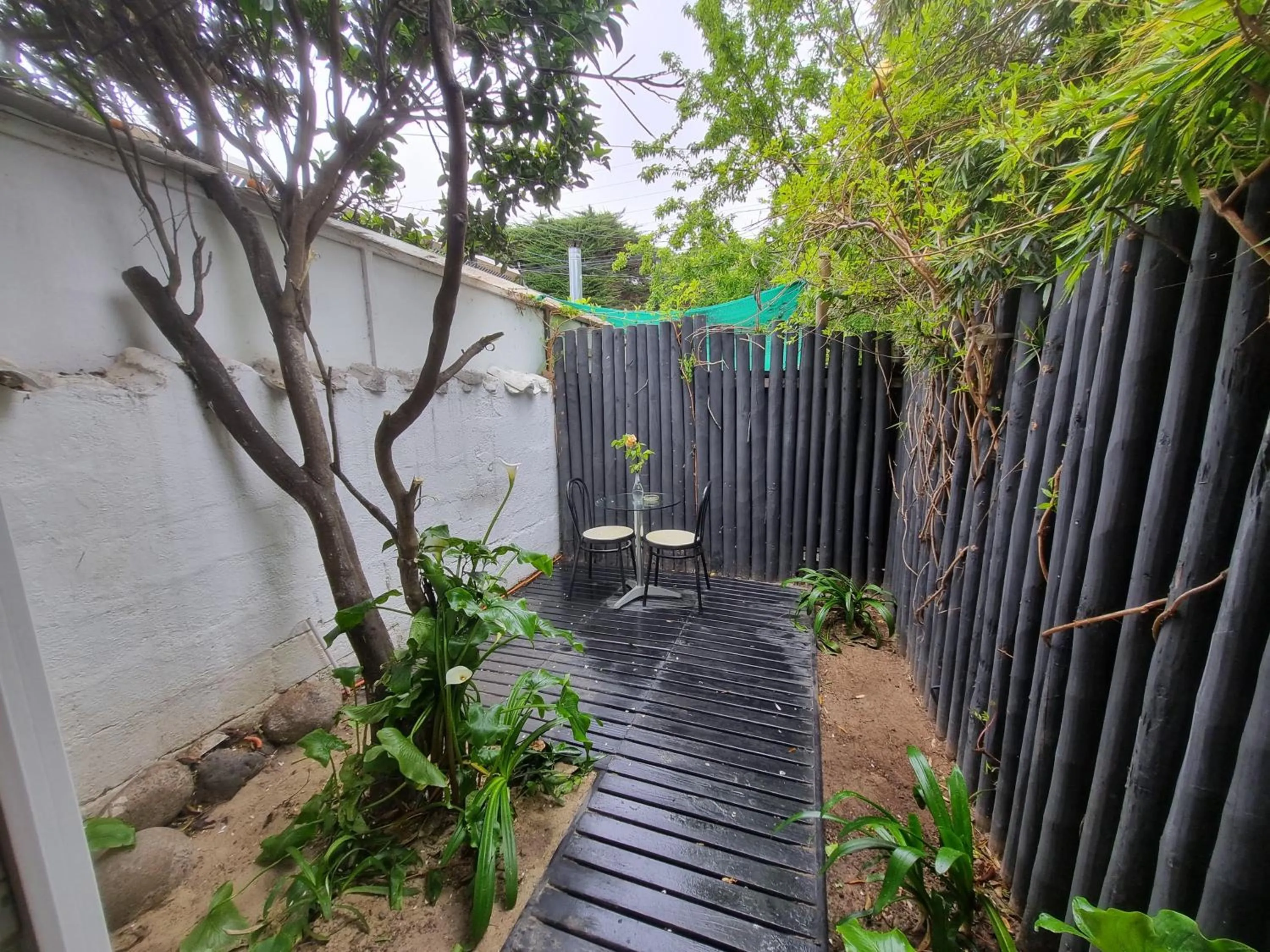Patio in Winery Hotel Boutique