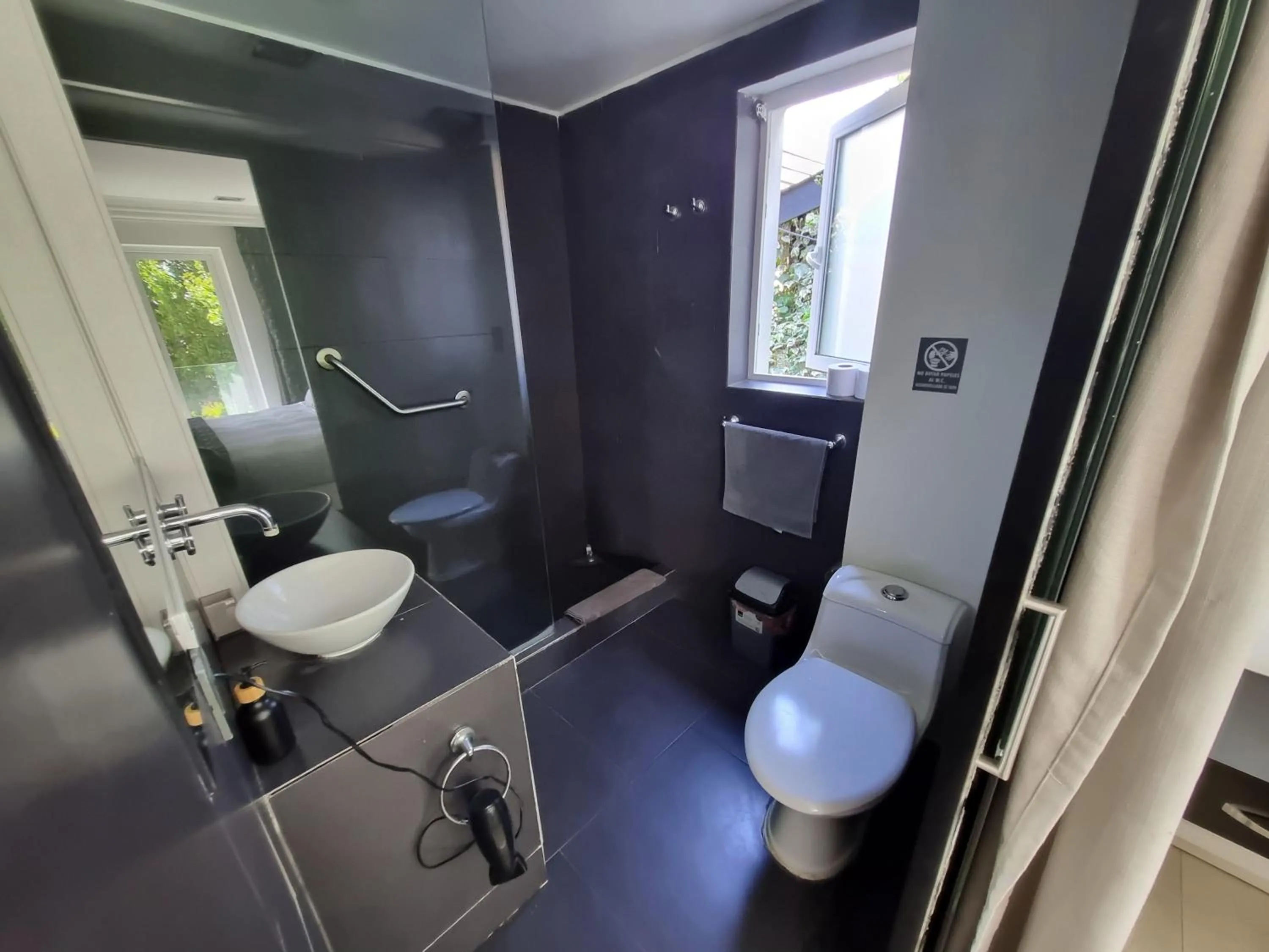 Shower in Winery Hotel Boutique