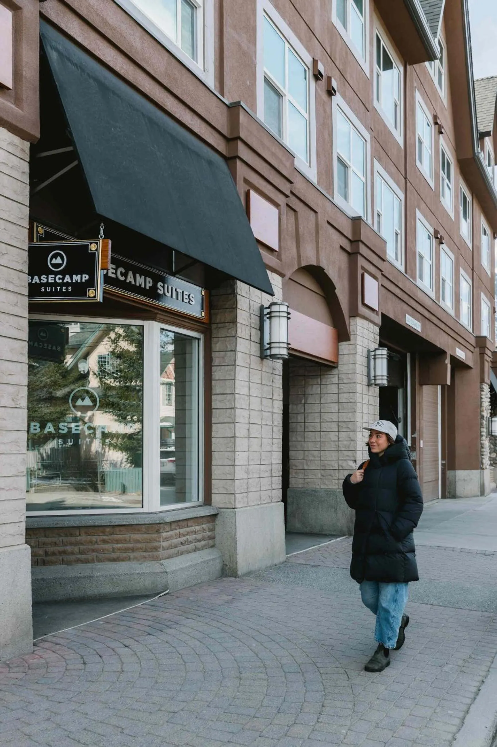 Property building in Basecamp Suites Banff