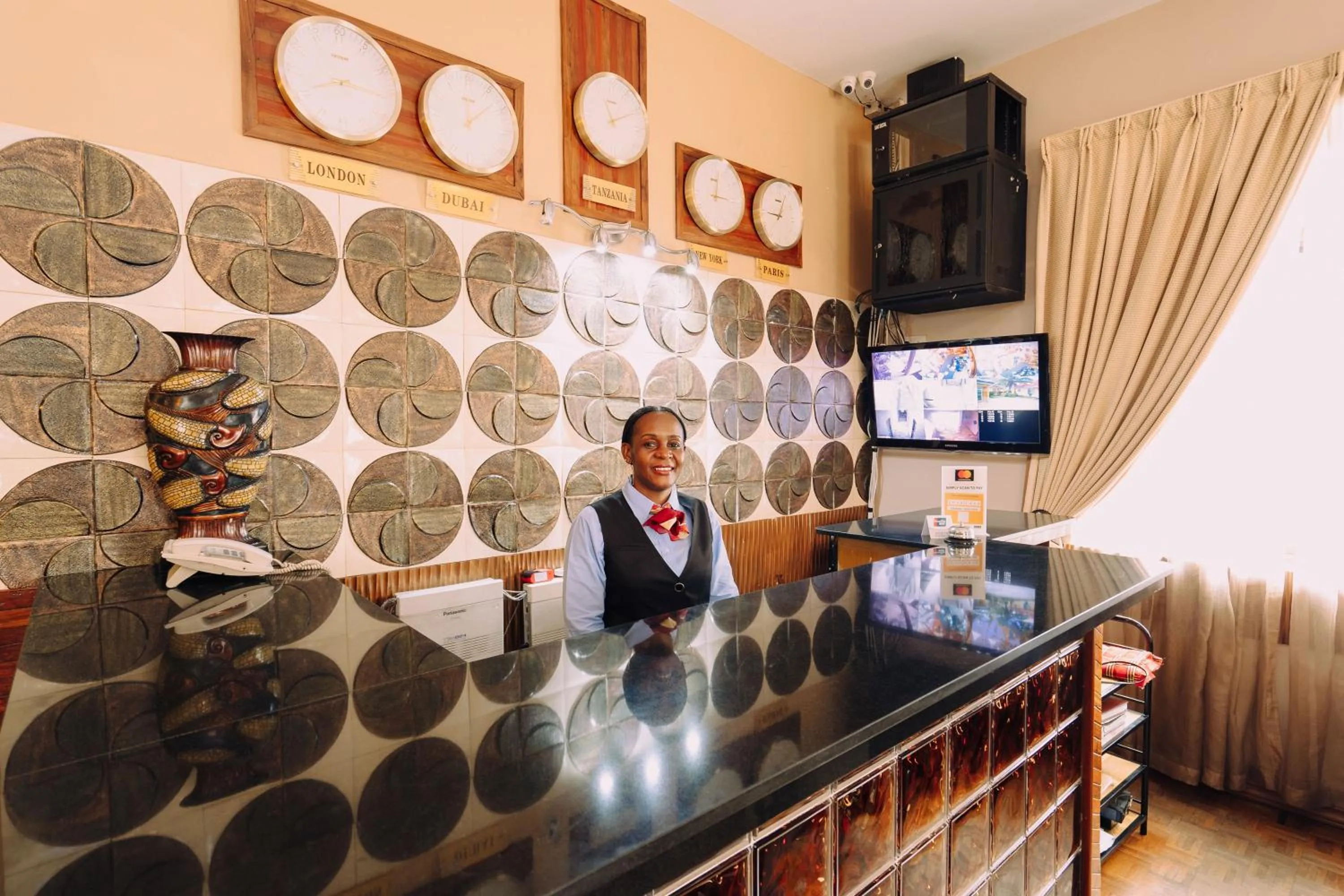 Lobby or reception in The Amariah Hotel & Apartments Mikocheni