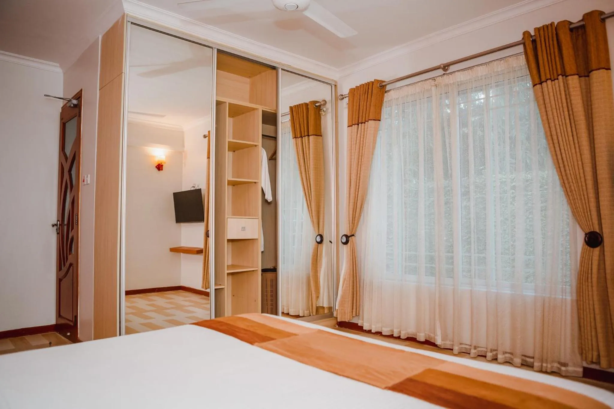 Bed in The Amariah Hotel & Apartments Mikocheni