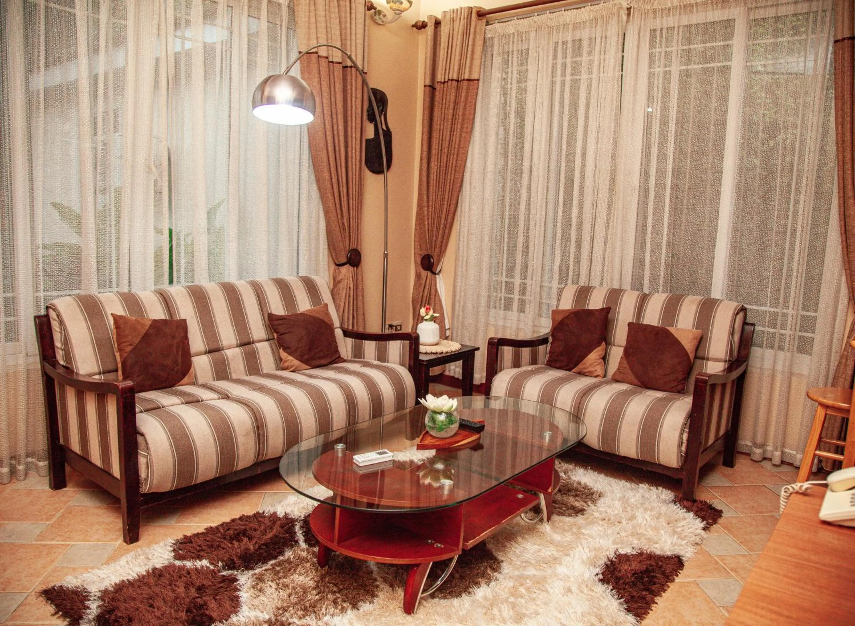 Seating area in The Amariah Hotel & Apartments Mikocheni