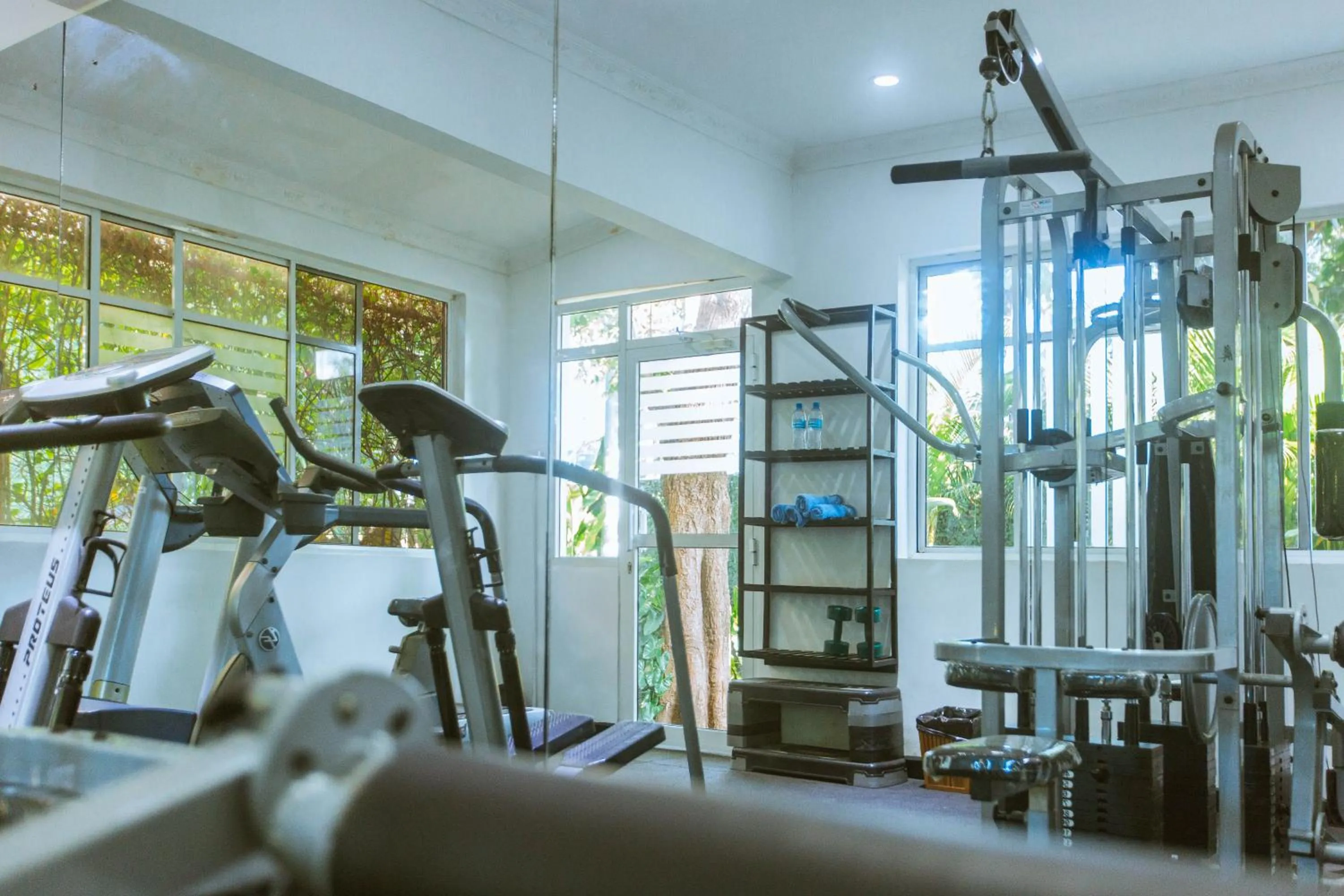 Fitness centre/facilities in The Amariah Hotel & Apartments Mikocheni