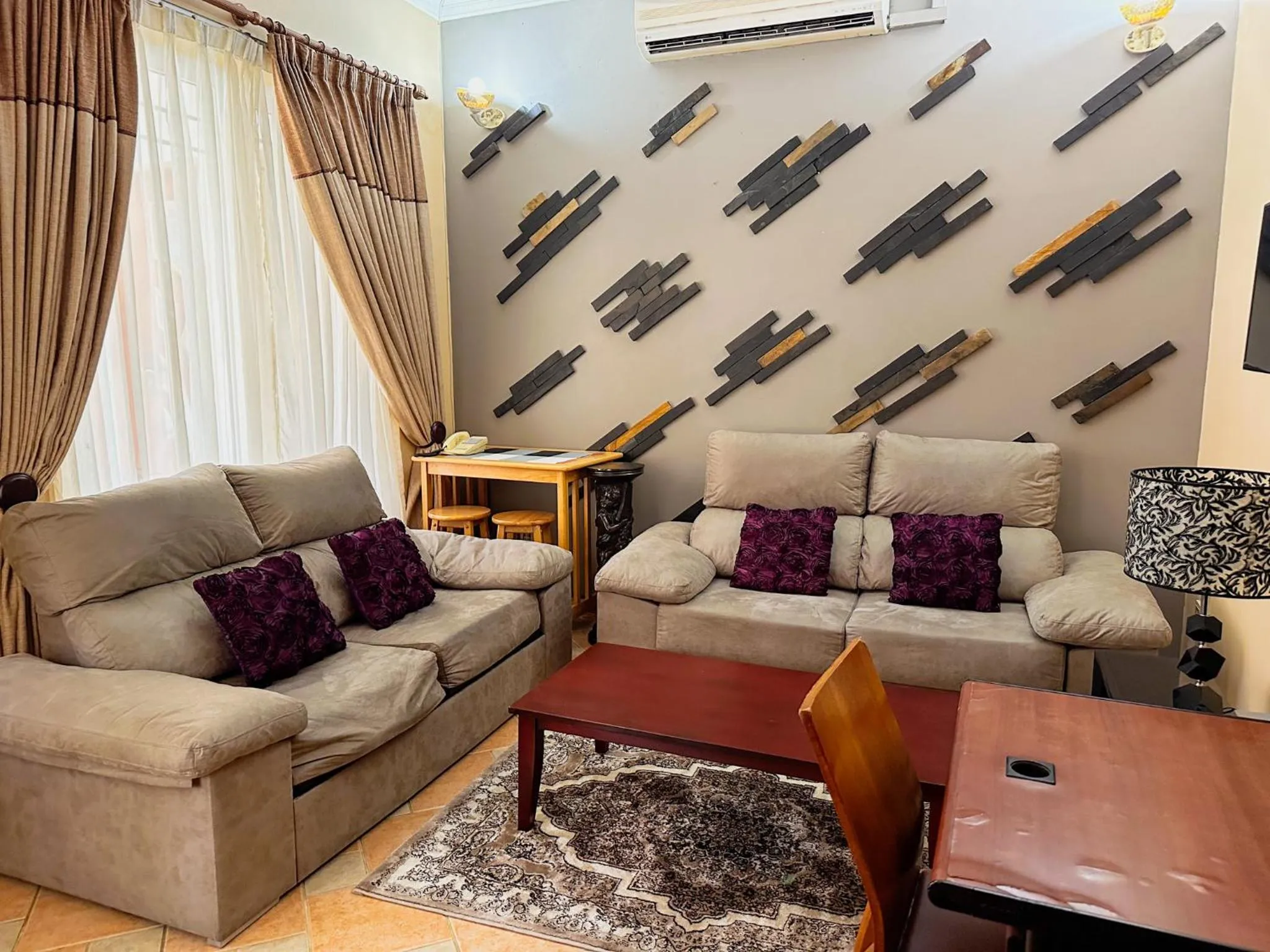 Living room in The Amariah Hotel & Apartments Mikocheni