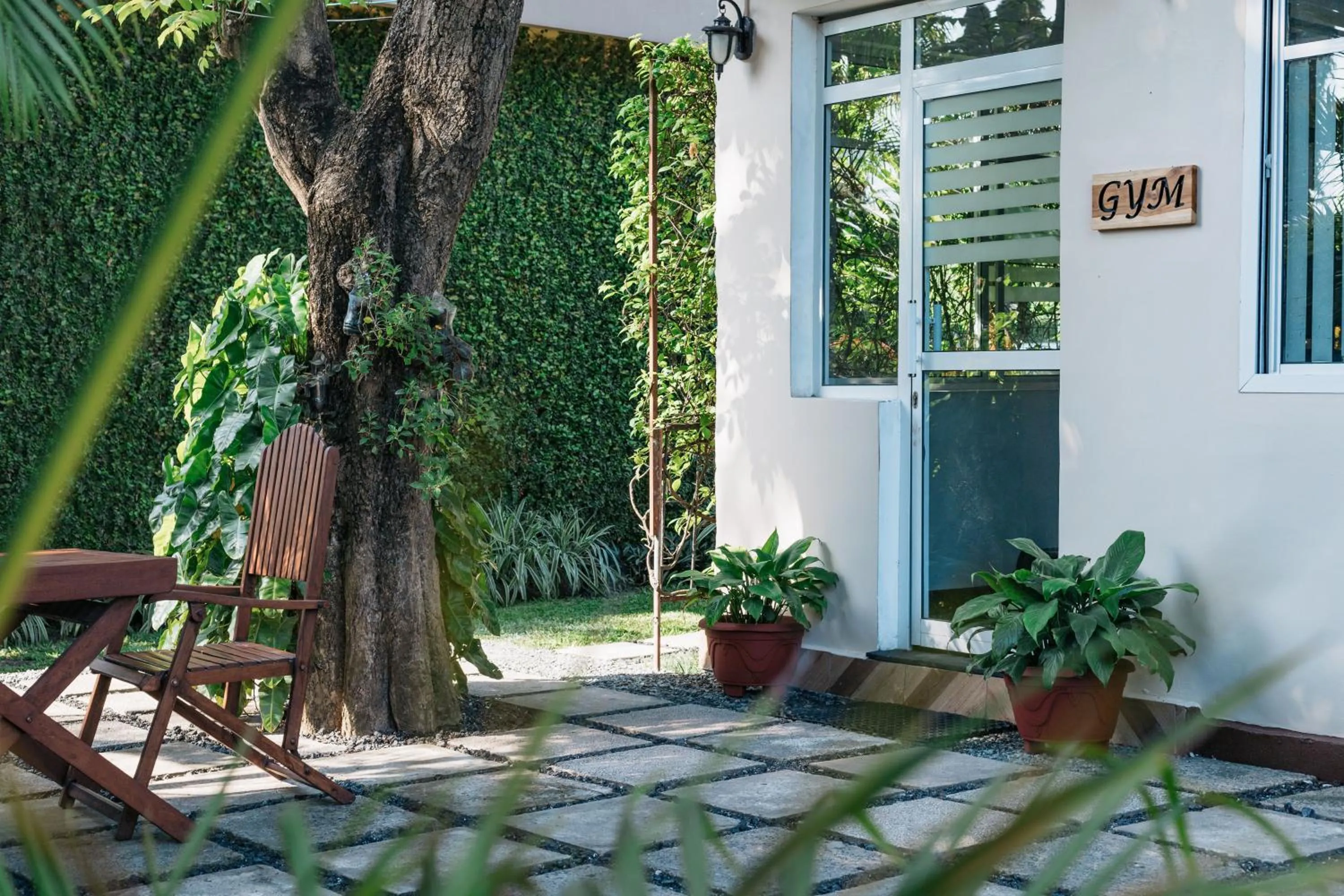 Patio in The Amariah Hotel & Apartments Mikocheni