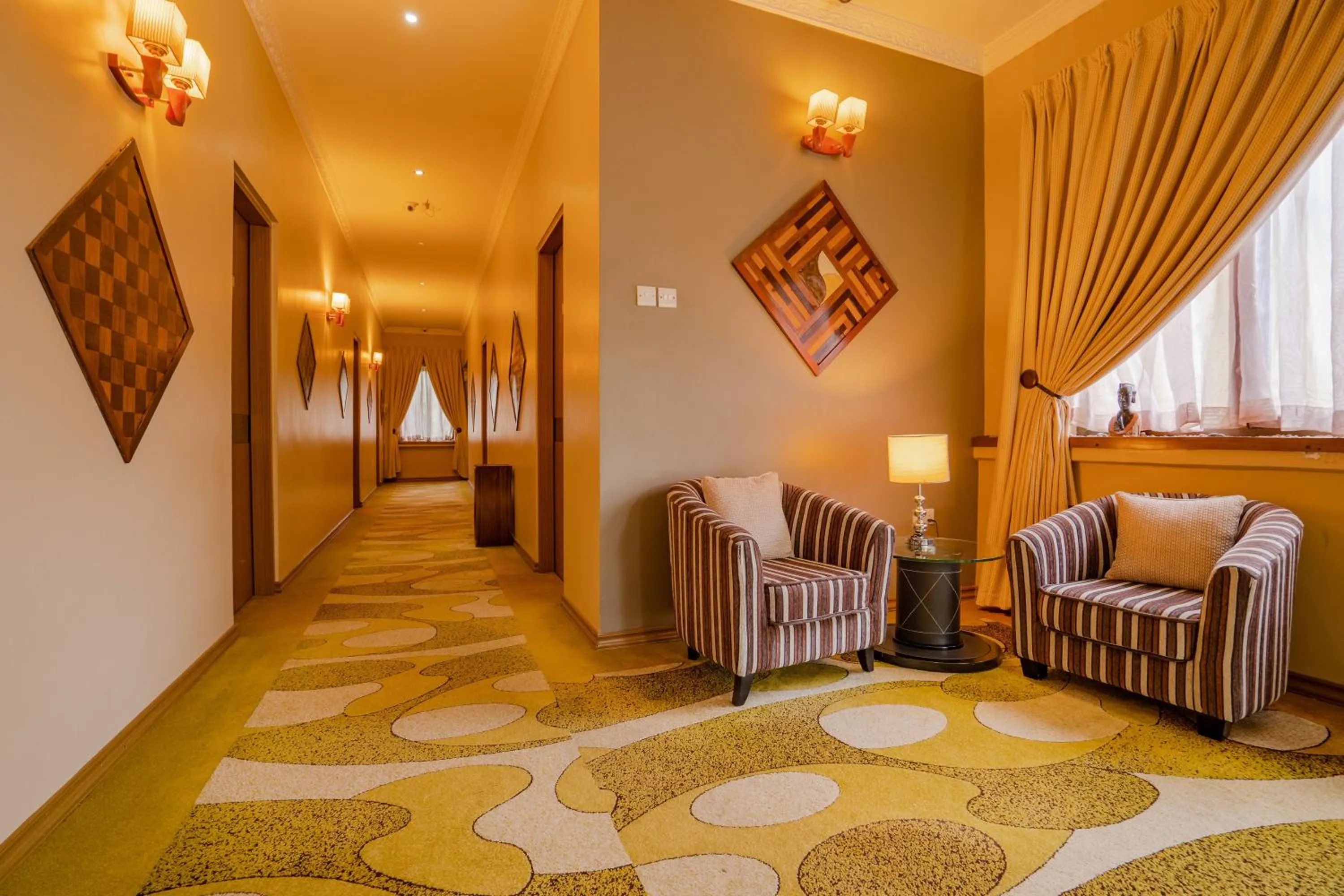 Seating area in The Amariah Hotel & Apartments Mikocheni