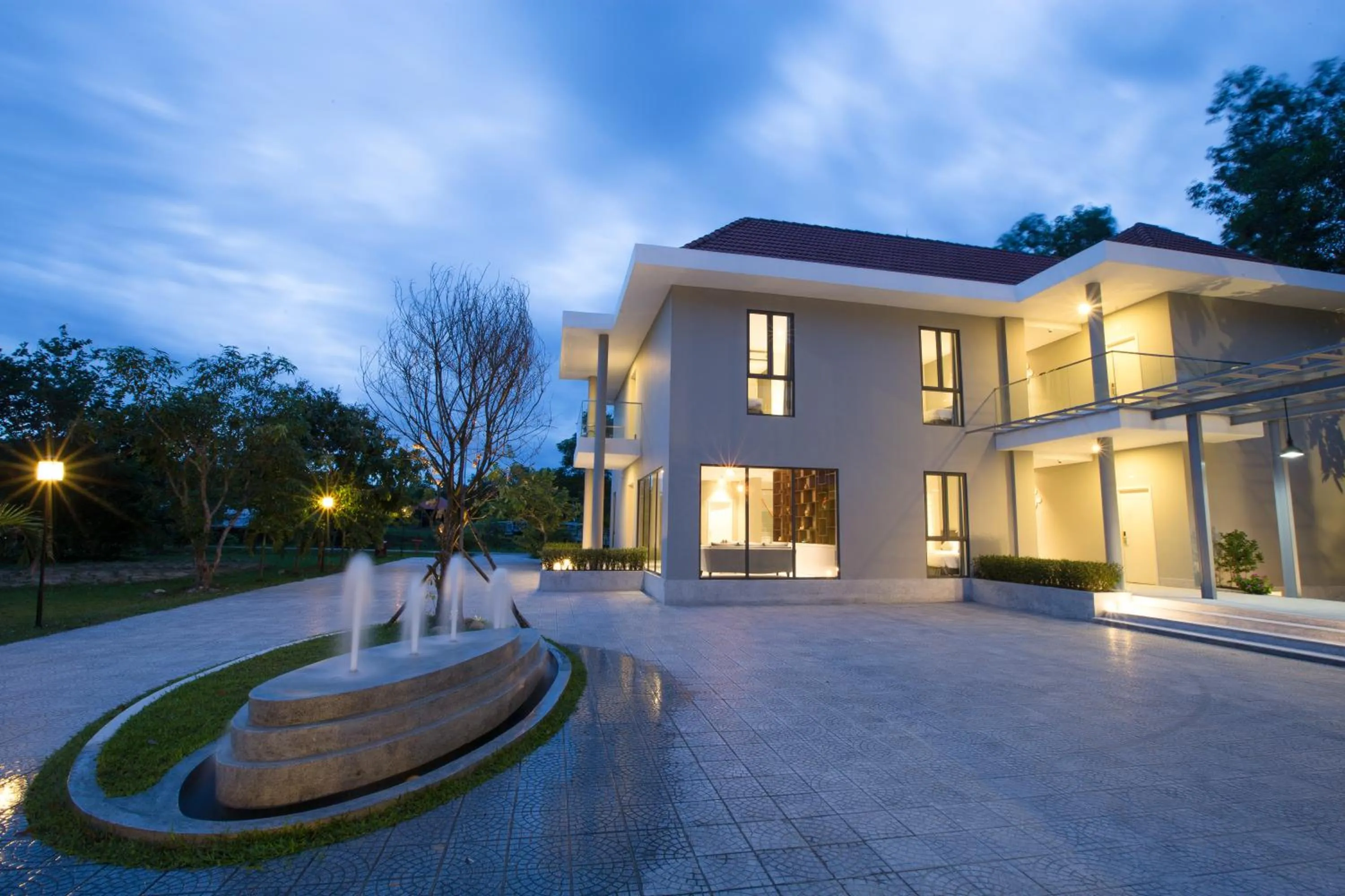 Property building in Thanh Tan Hot Springs By Fusion