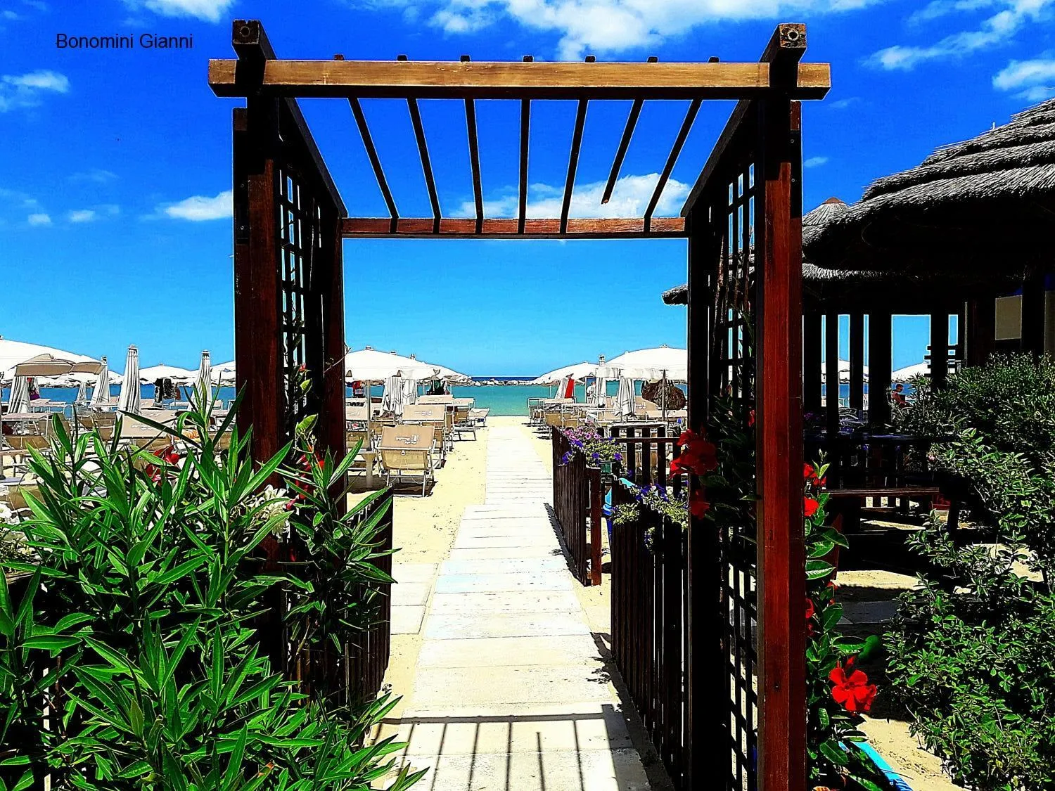 Beach in Hotel Imperiale