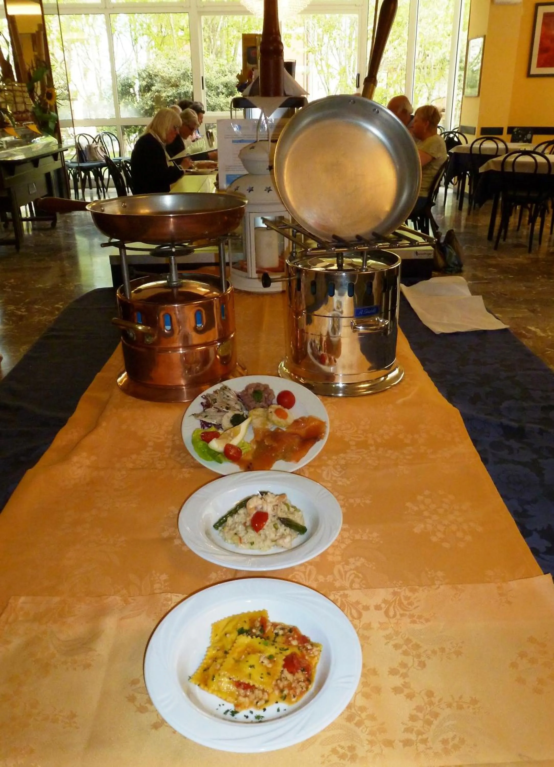 Food in Hotel Imperiale