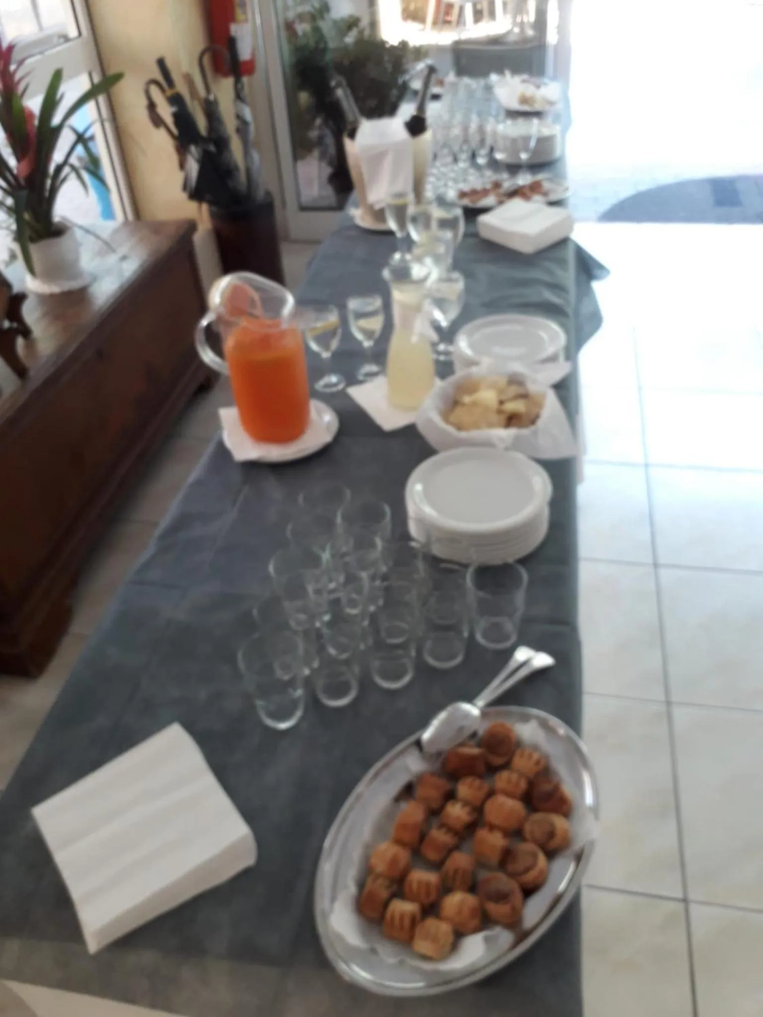 Food and drinks in Hotel Imperiale