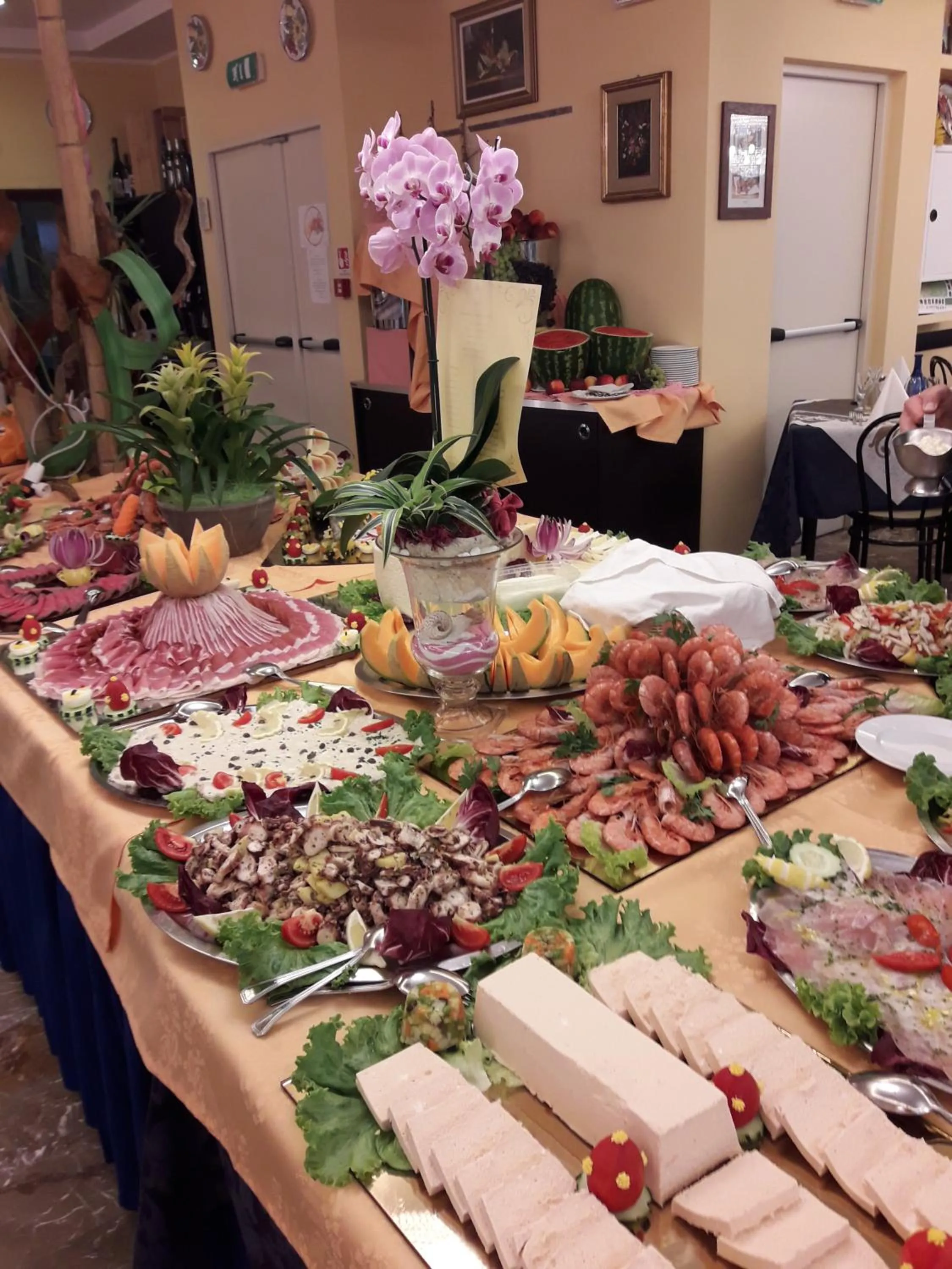 Restaurant/places to eat in Hotel Imperiale