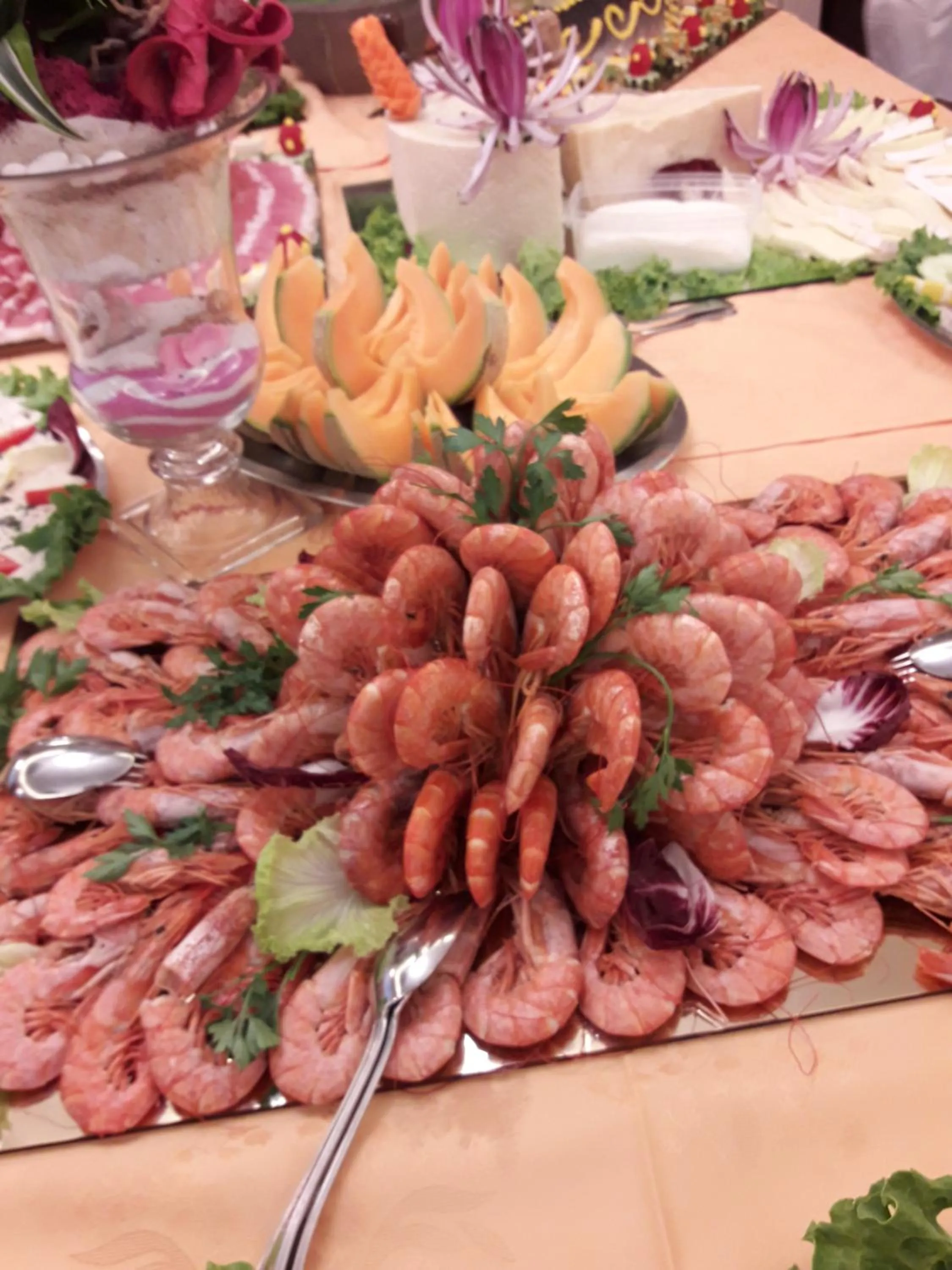 Food and drinks in Hotel Imperiale