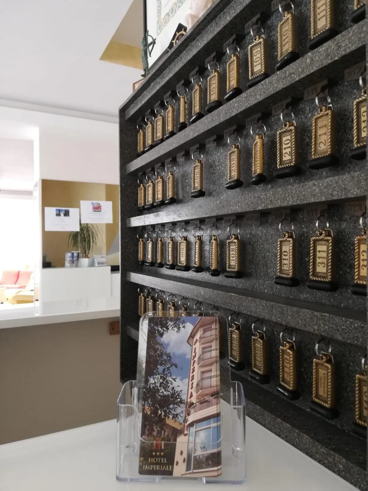 Lobby or reception in Hotel Imperiale