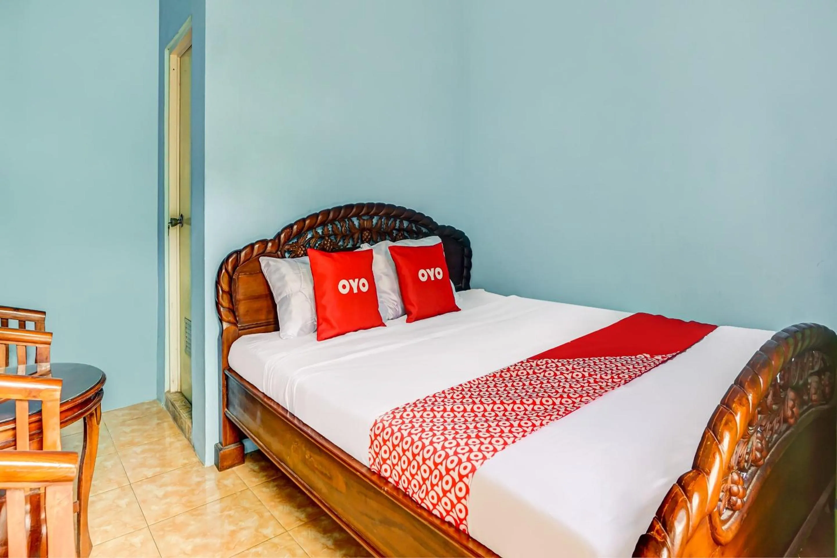 Bedroom, Bed in OYO Life 90879 Ara Predator Funpark