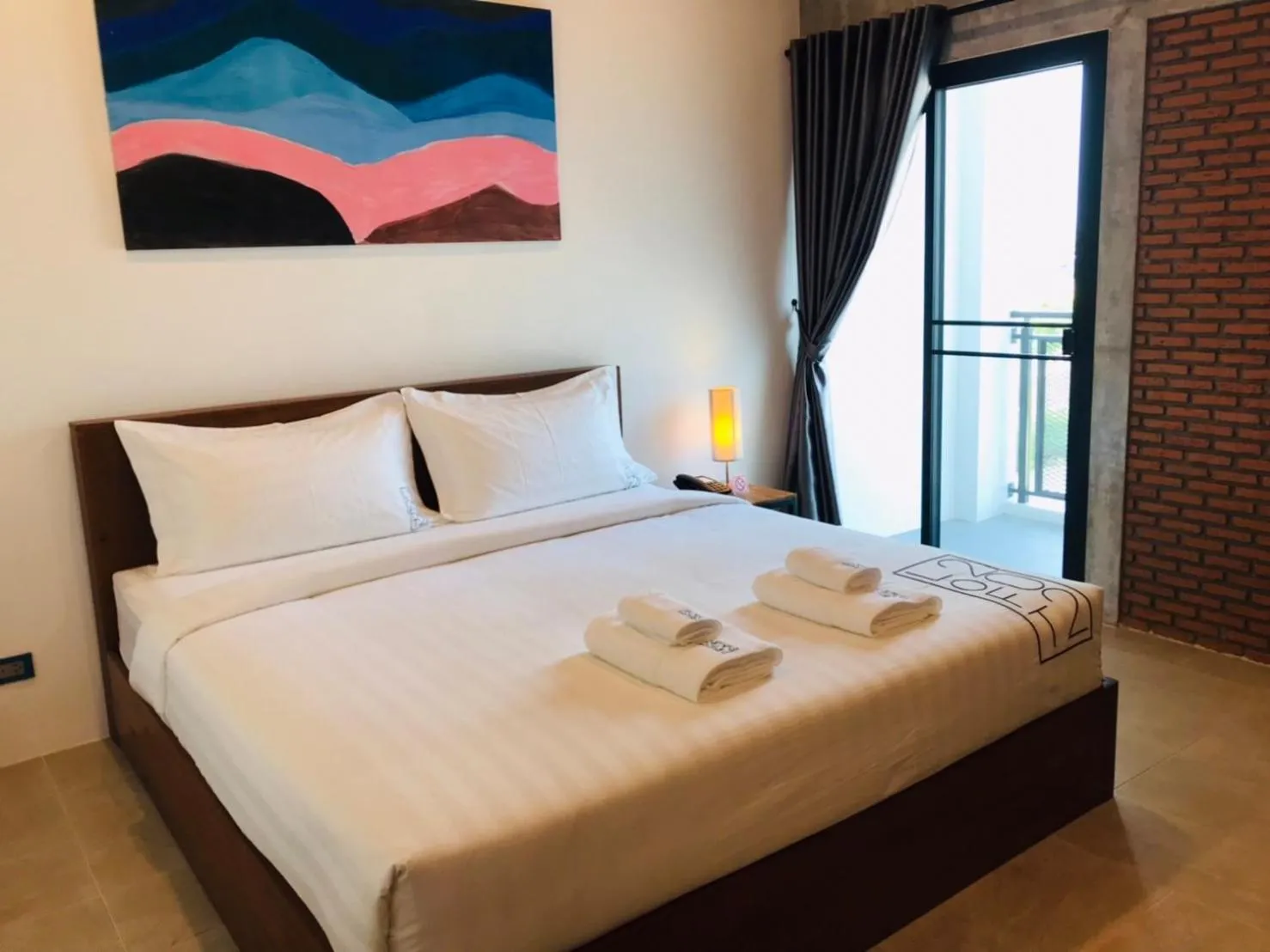 Bed in Loft 202 Hotel