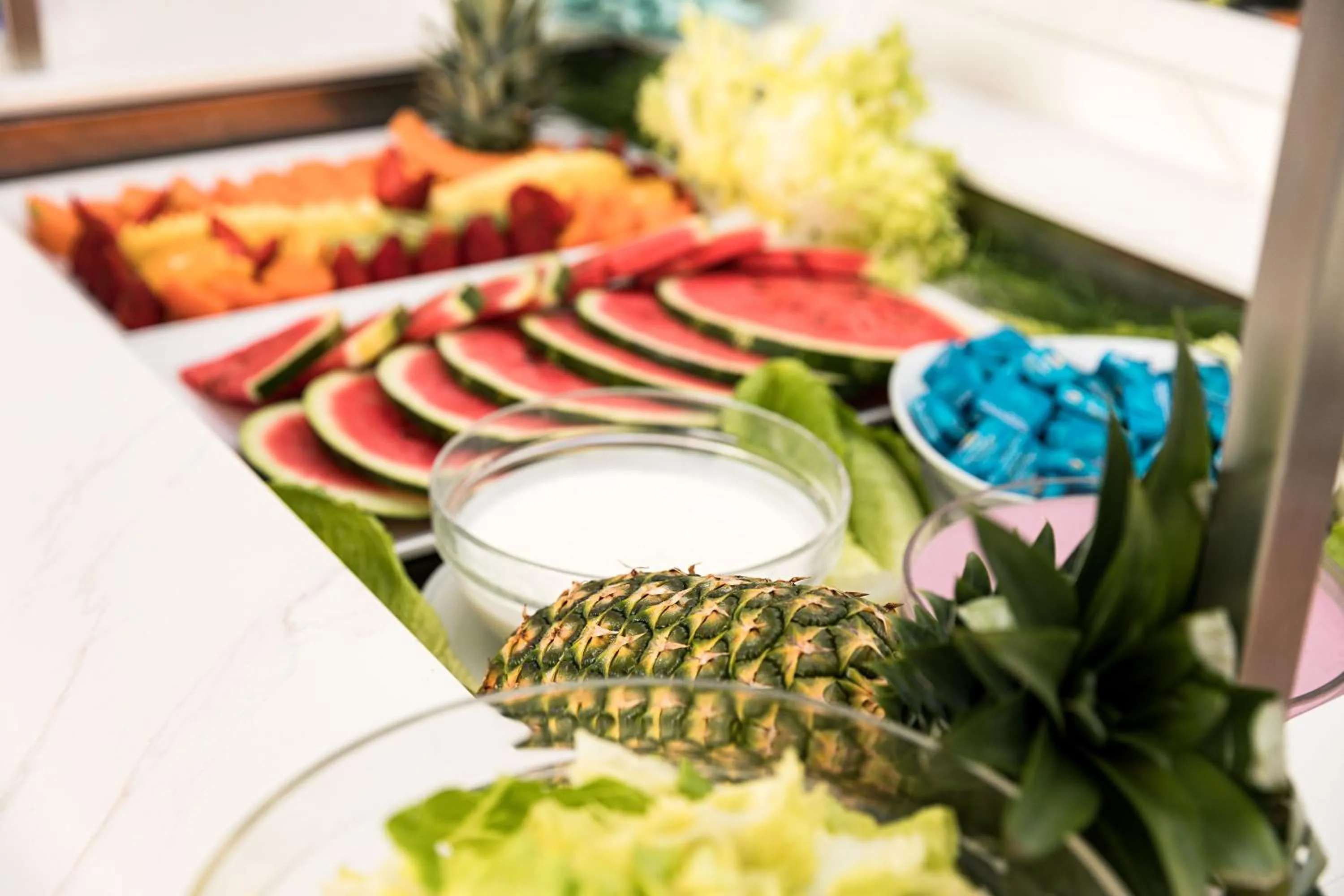 Buffet breakfast in Waldorf Palace Hotel