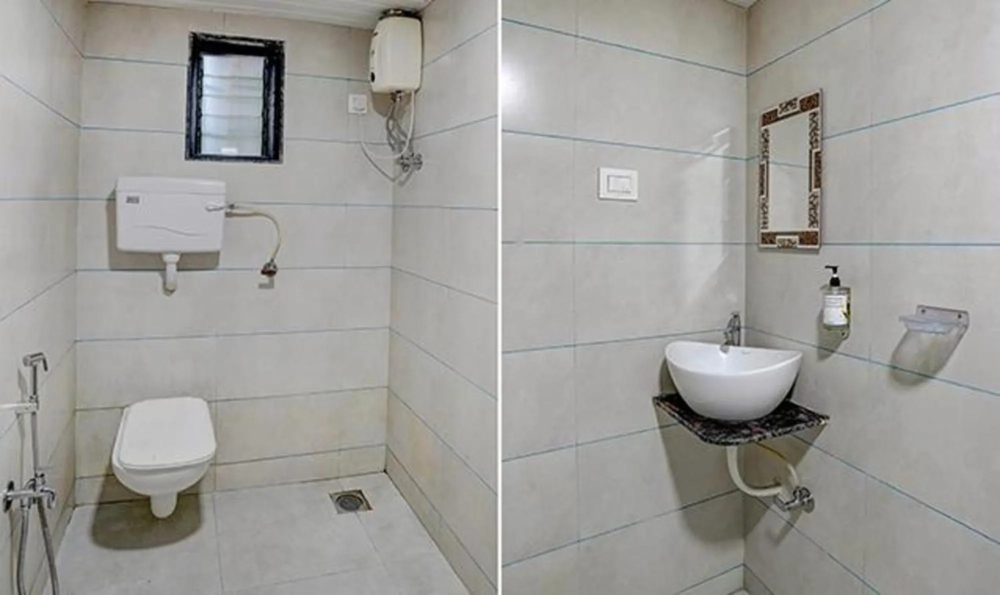 Toilet in FabHotel White Gold - Nr Mahape