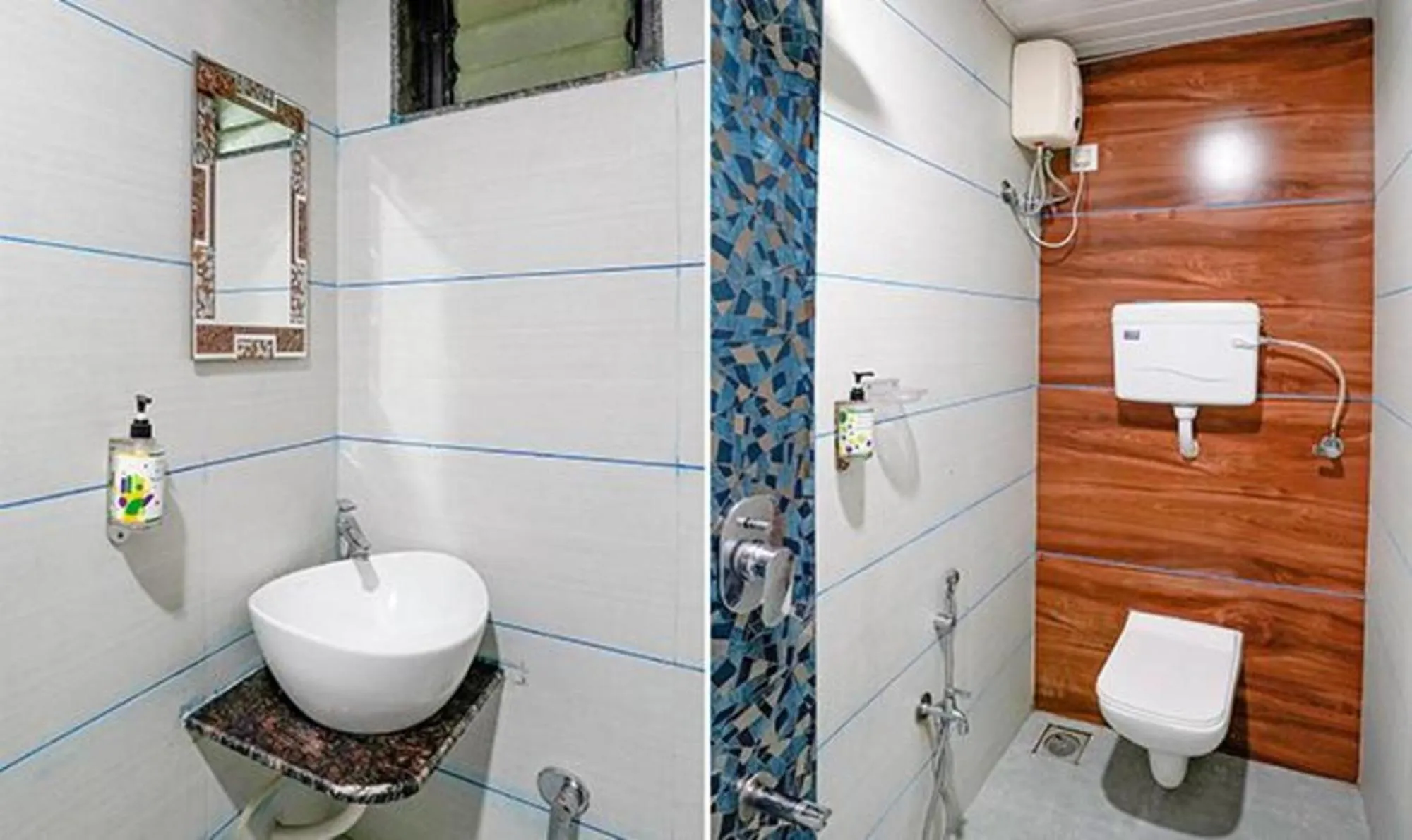 Toilet in FabHotel White Gold - Nr Mahape